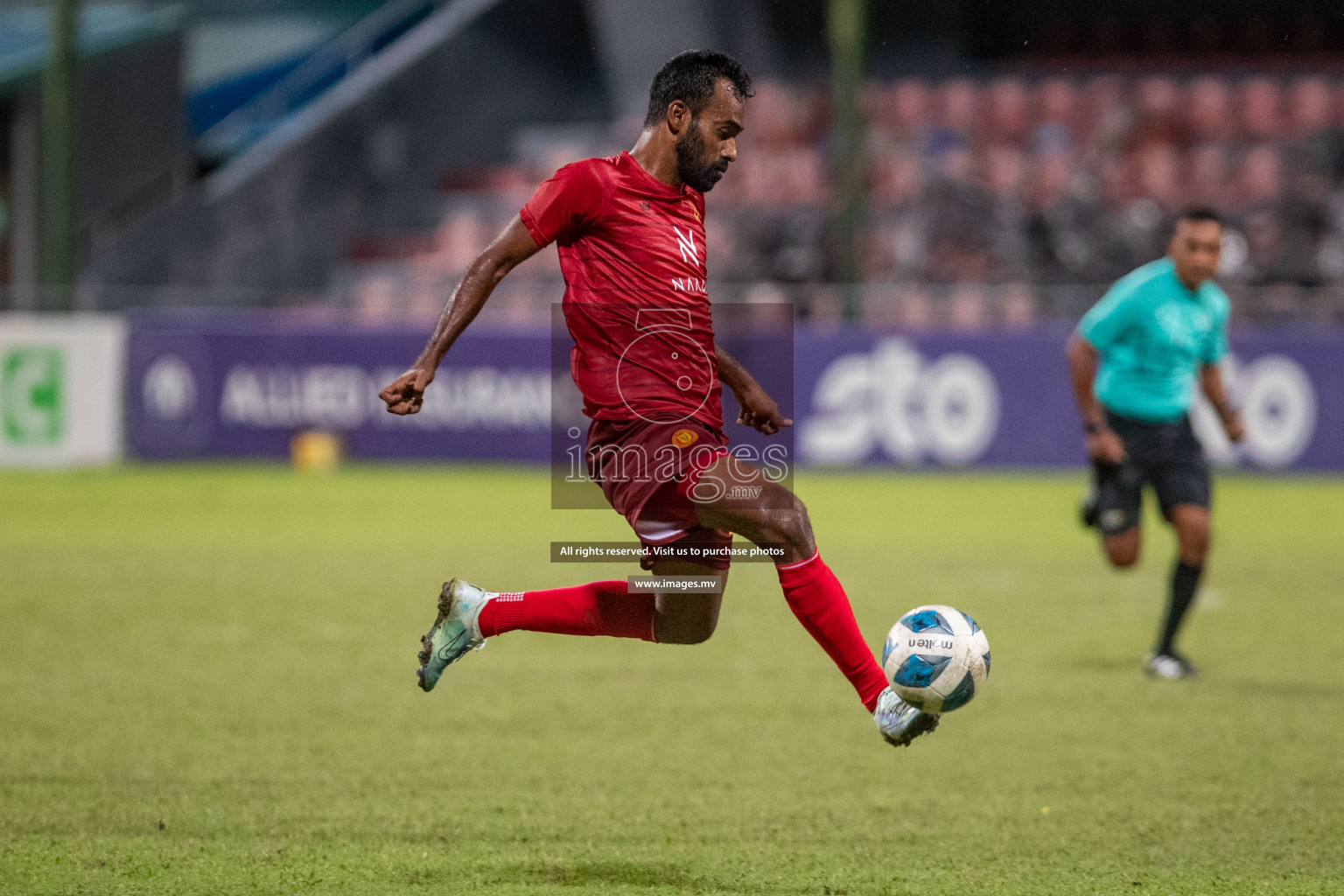 Victory SC vs Lorenzo SC in the 2nd Division 2022 on 19th July 2022, held in National Football Stadium, Male', Maldives Photos: Ismail Thoriq / Images.mv