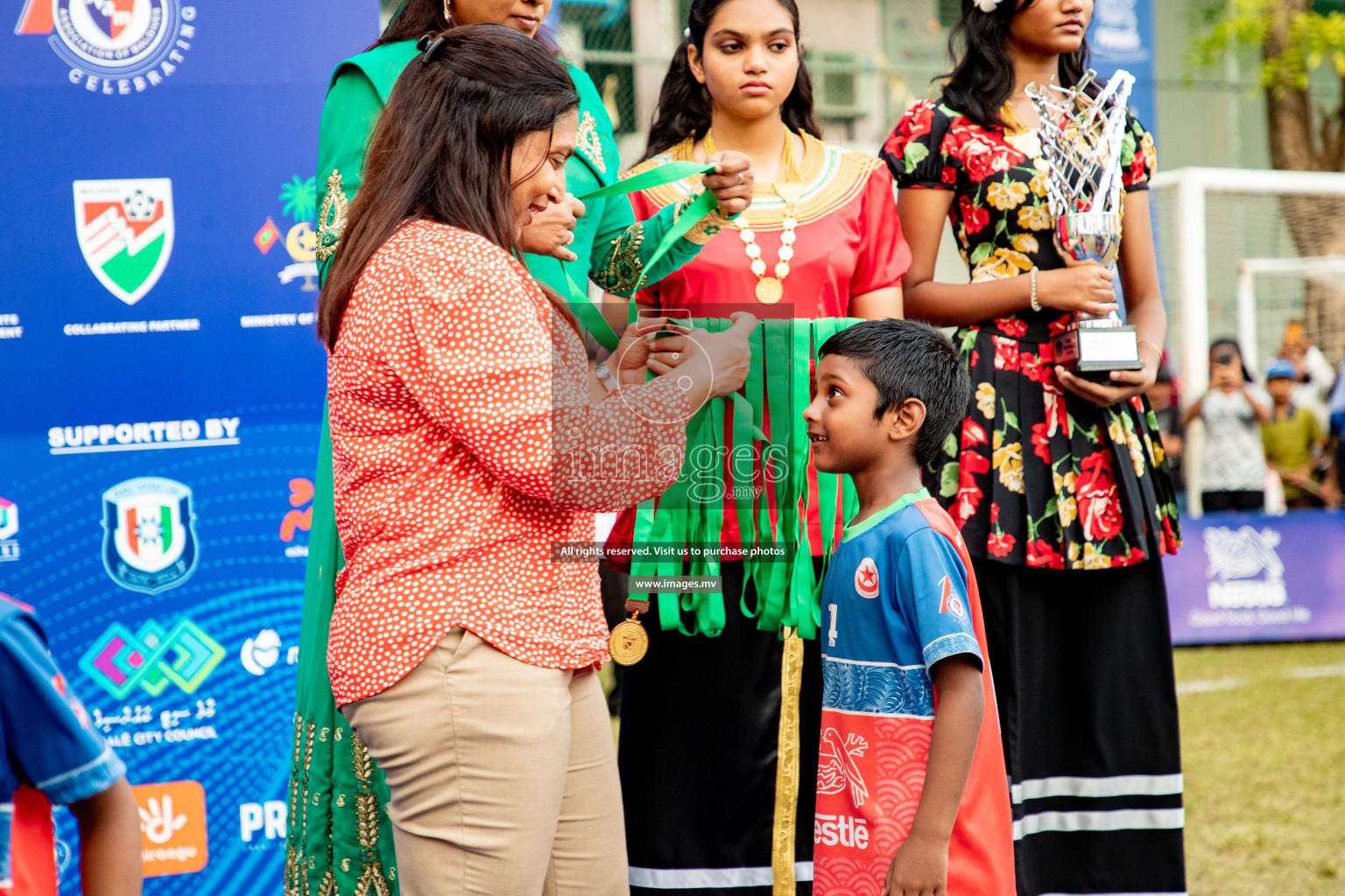 Finals & Closing Ceremony of Nestlé Kids Football Fiesta 2023 held in Male', Maldives on 25 February 2023