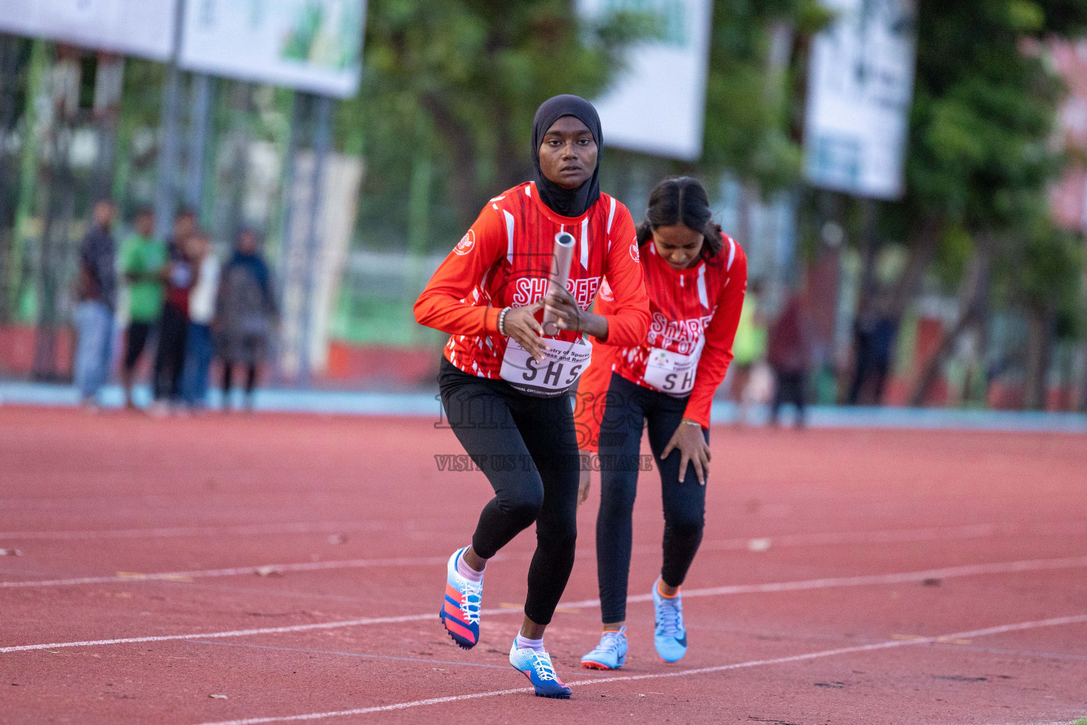 Day 2 of 33rd National Athletics Championship was held in Ekuveni Track at Male', Maldives on Friday, 6th September 2024.
Photos: Ismail Thoriq  / images.mv