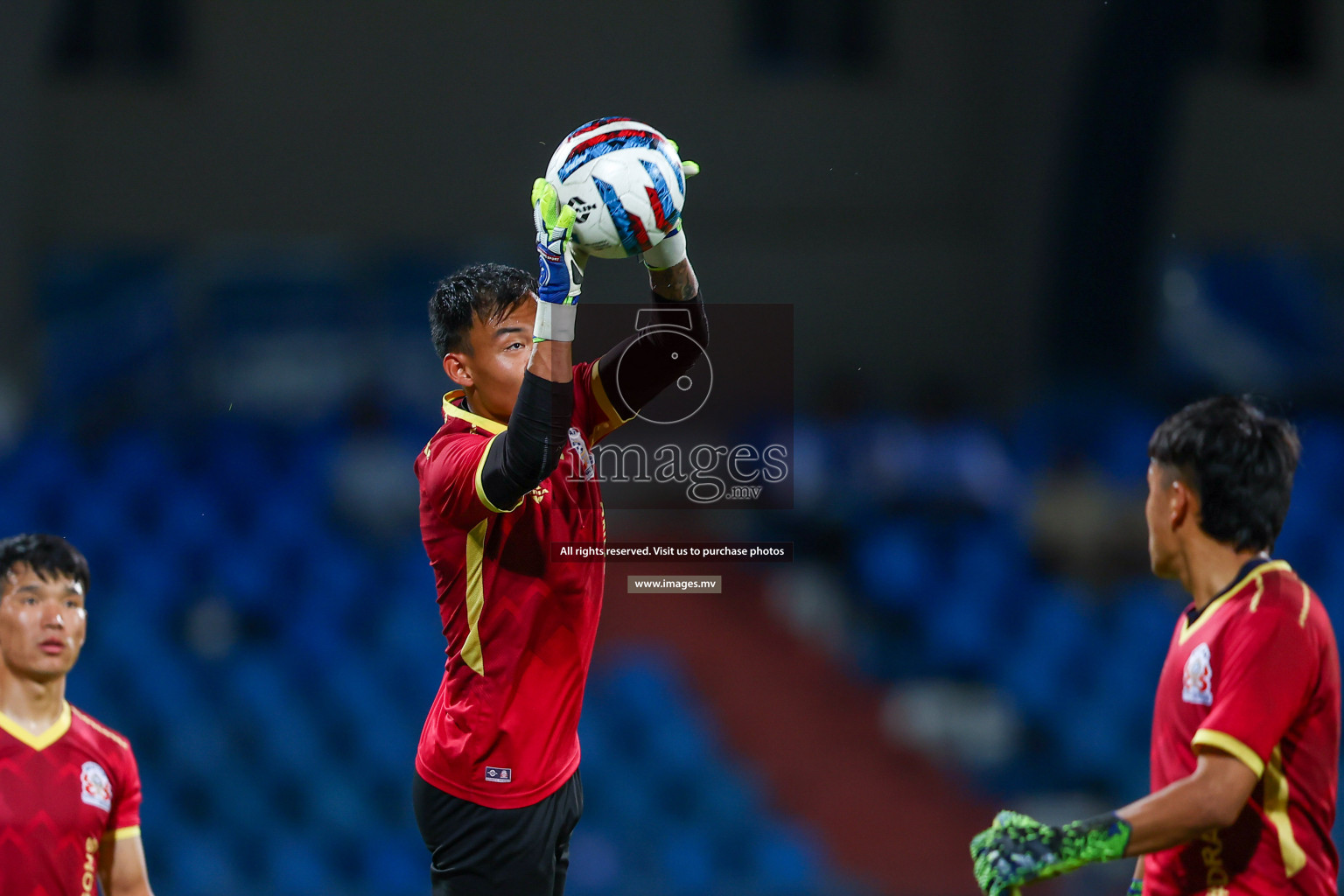 Bhutan vs Lebanon in SAFF Championship 2023 held in Sree Kanteerava Stadium, Bengaluru, India, on Sunday, 25th June 2023. Photos: Nausham Waheed / images.mv