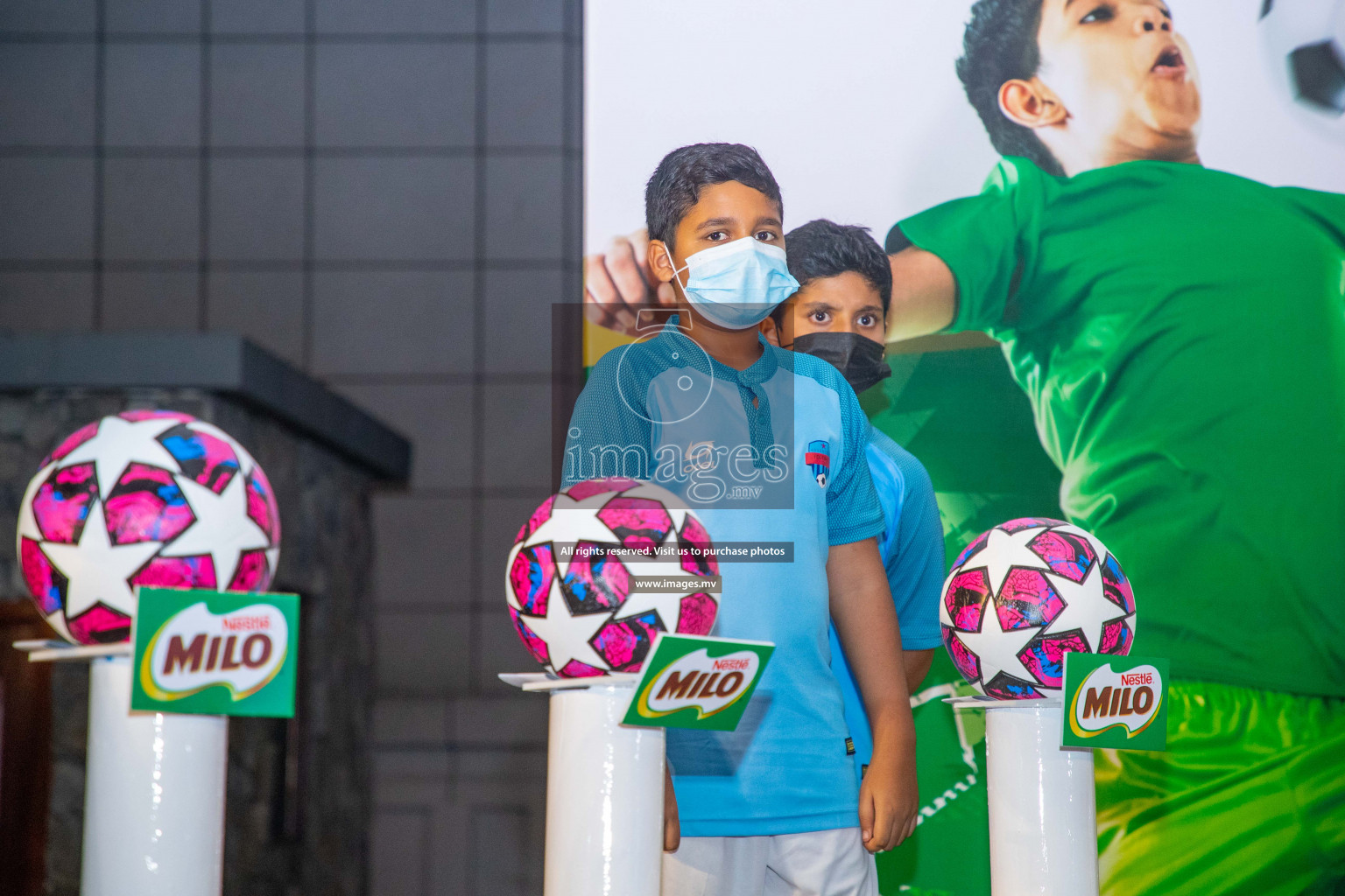 Draw Ceremony of MILO Academy Championship 2022 was held in Male' Maldives on Wednesday, 9th March 2021. Photos by: Ismail Thoriq/images.mv