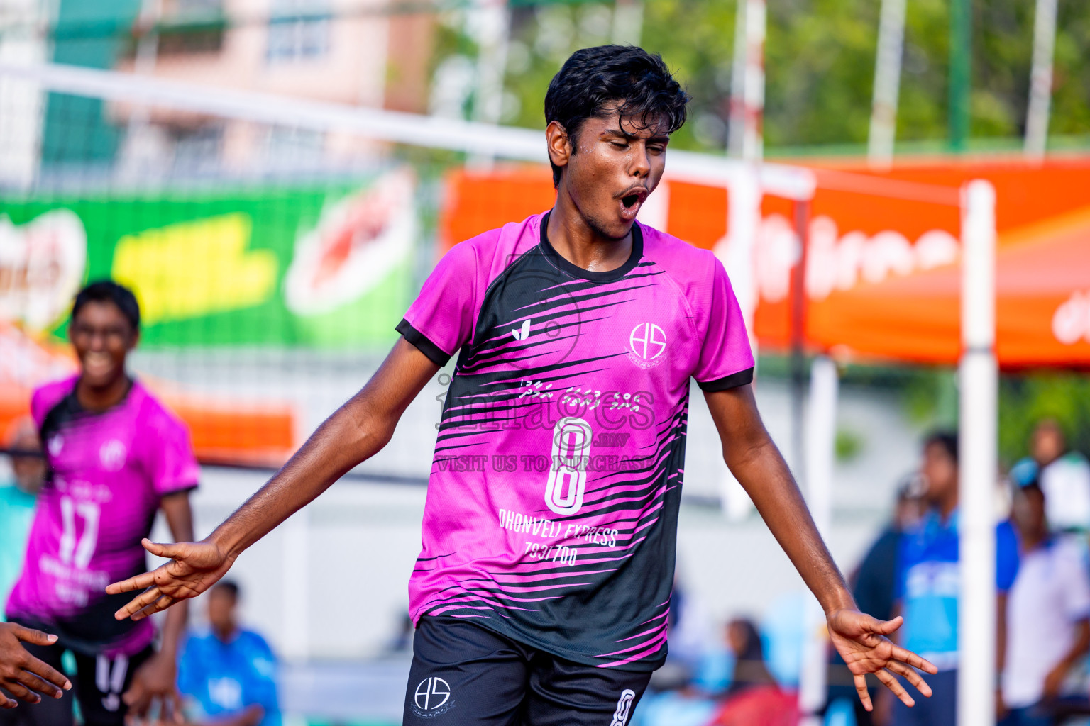 Day 13 of Interschool Volleyball Tournament 2024 was held in Ekuveni Volleyball Court at Male', Maldives on Thursday, 5th December 2024. Photos: Nausham Waheed / images.mv