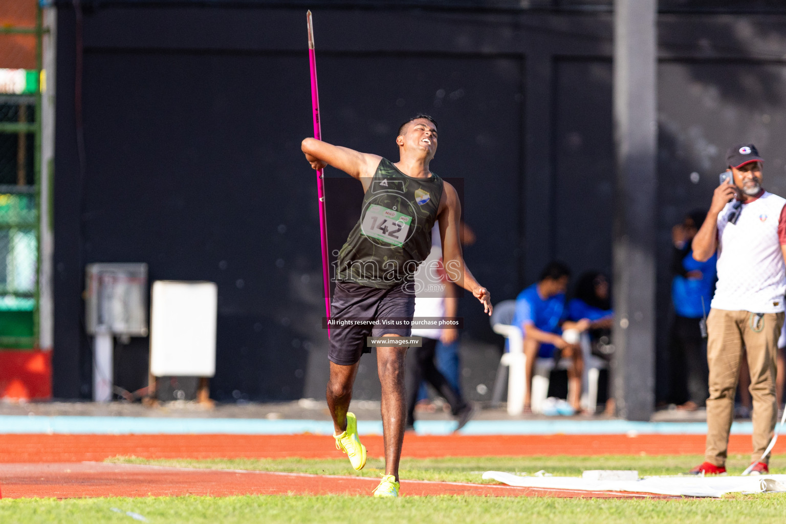 Day 1 of National Athletics Championship 2023 was held in Ekuveni Track at Male', Maldives on Thursday 23rd November 2023. Photos: Nausham Waheed / images.mv