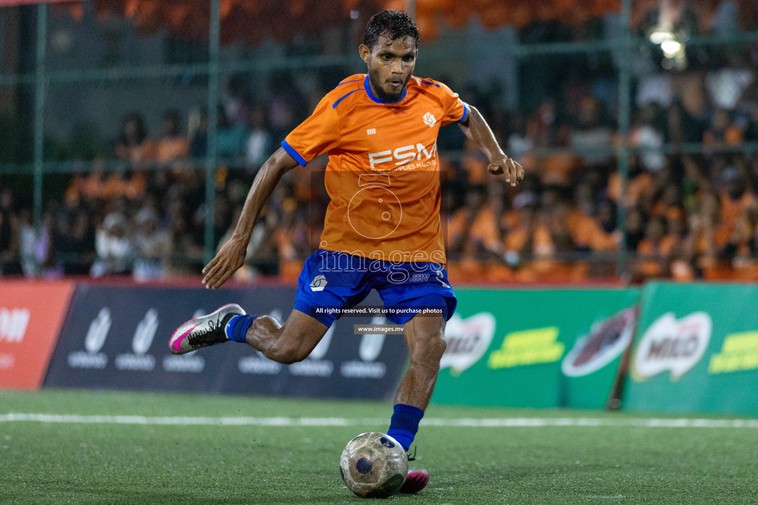 Team Fenaka vs Team FSM in Quarter Final of Club Maldives Cup 2023 held in Hulhumale, Maldives, on Sunday, 13th August 2023 Photos: Nausham Waheed, Ismail Thoriq / images.mv