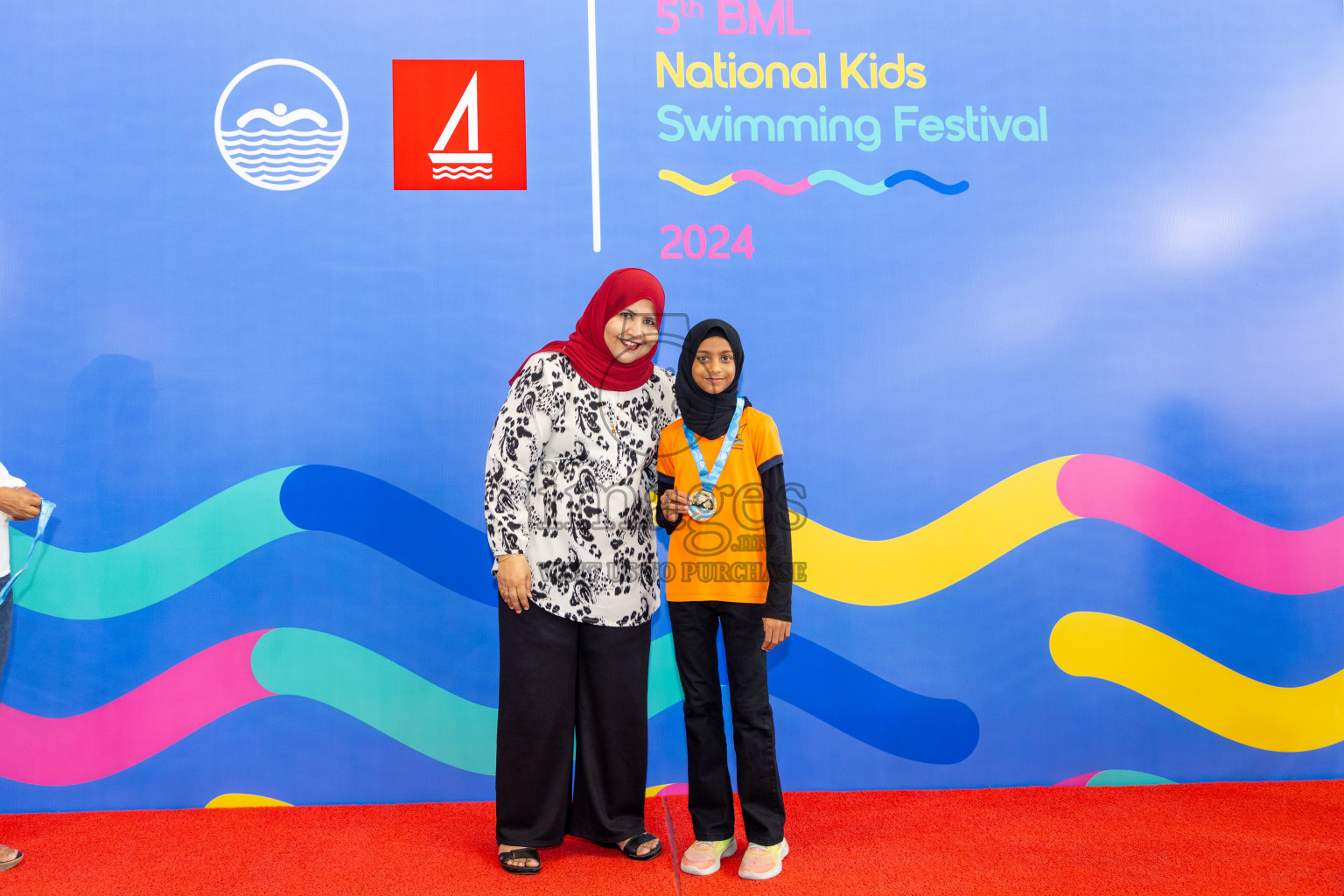 Closing of BML 5th National Swimming Kids Festival 2024 held in Hulhumale', Maldives on Saturday, 23rd November 2024.
Photos: Ismail Thoriq / images.mv