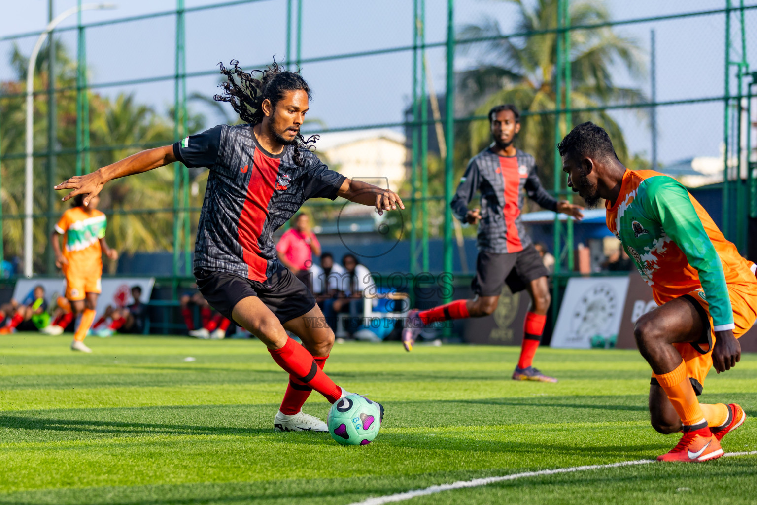 BOWS vs UNF in Day 2 of BG Futsal Challenge 2024 was held on Wednesday, 13th March 2024, in Male', Maldives Photos: Nausham Waheed / images.mv