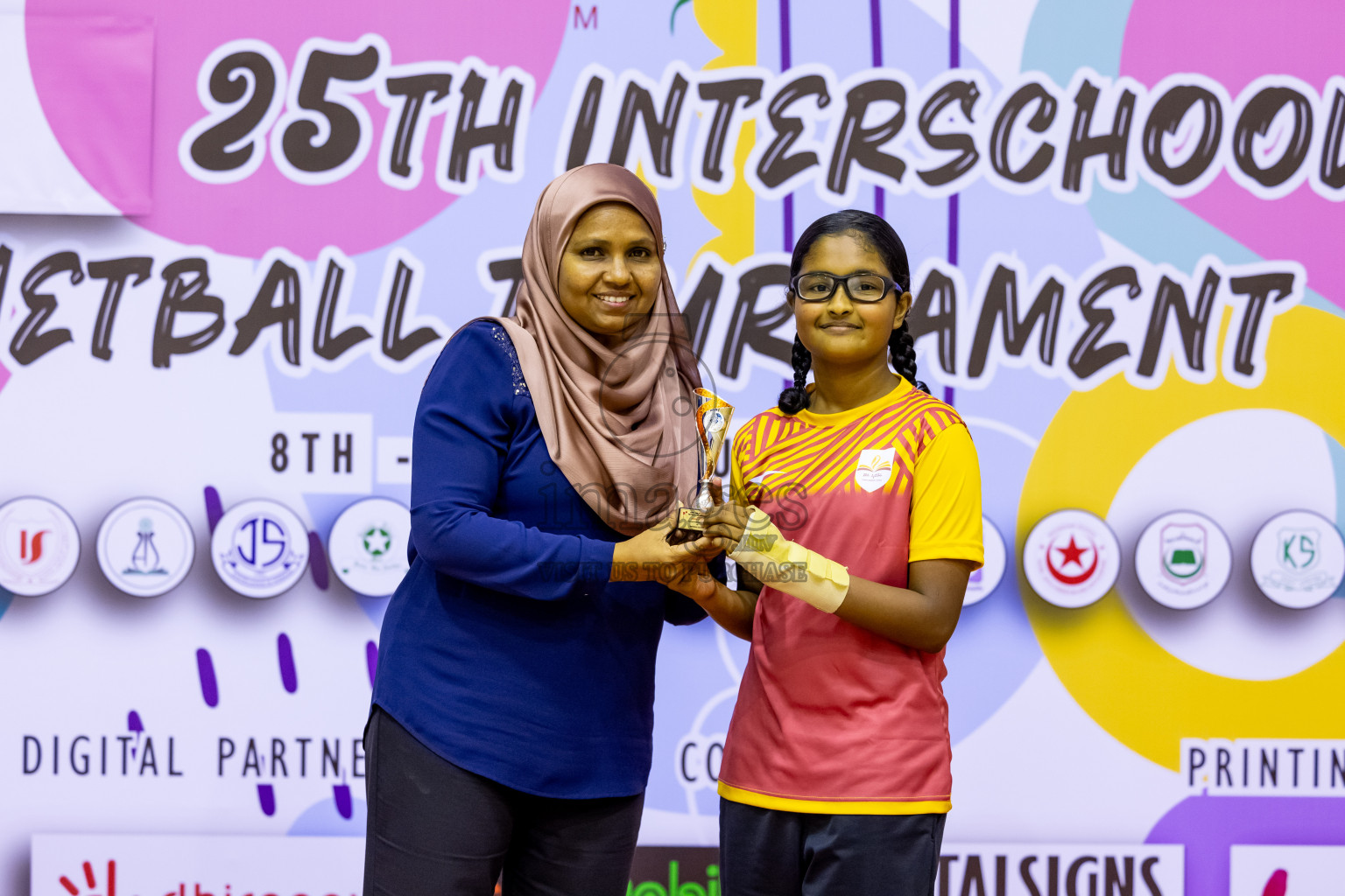 Day 1 of 25th Milo Inter-School Netball Tournament was held in Social Center at Male', Maldives on Thursday, 8th August 2024. Photos: Nausham Waheed / images.mv