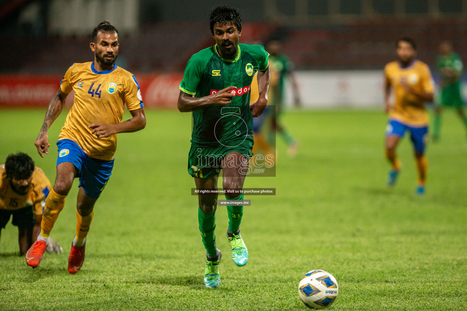 Maziya SRC vs Club Valencia in the Community Shield Match 2021/2022 on 15 December 2021 held in Male', Maldives. Photos: Hassan Simah / images.mv