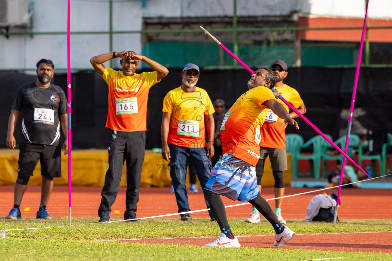 Day 2 of 33rd National Athletics Championship was held in Ekuveni Track at Male', Maldives on Friday, 6th September 2024.
Photos: Ismail Thoriq / images.mv