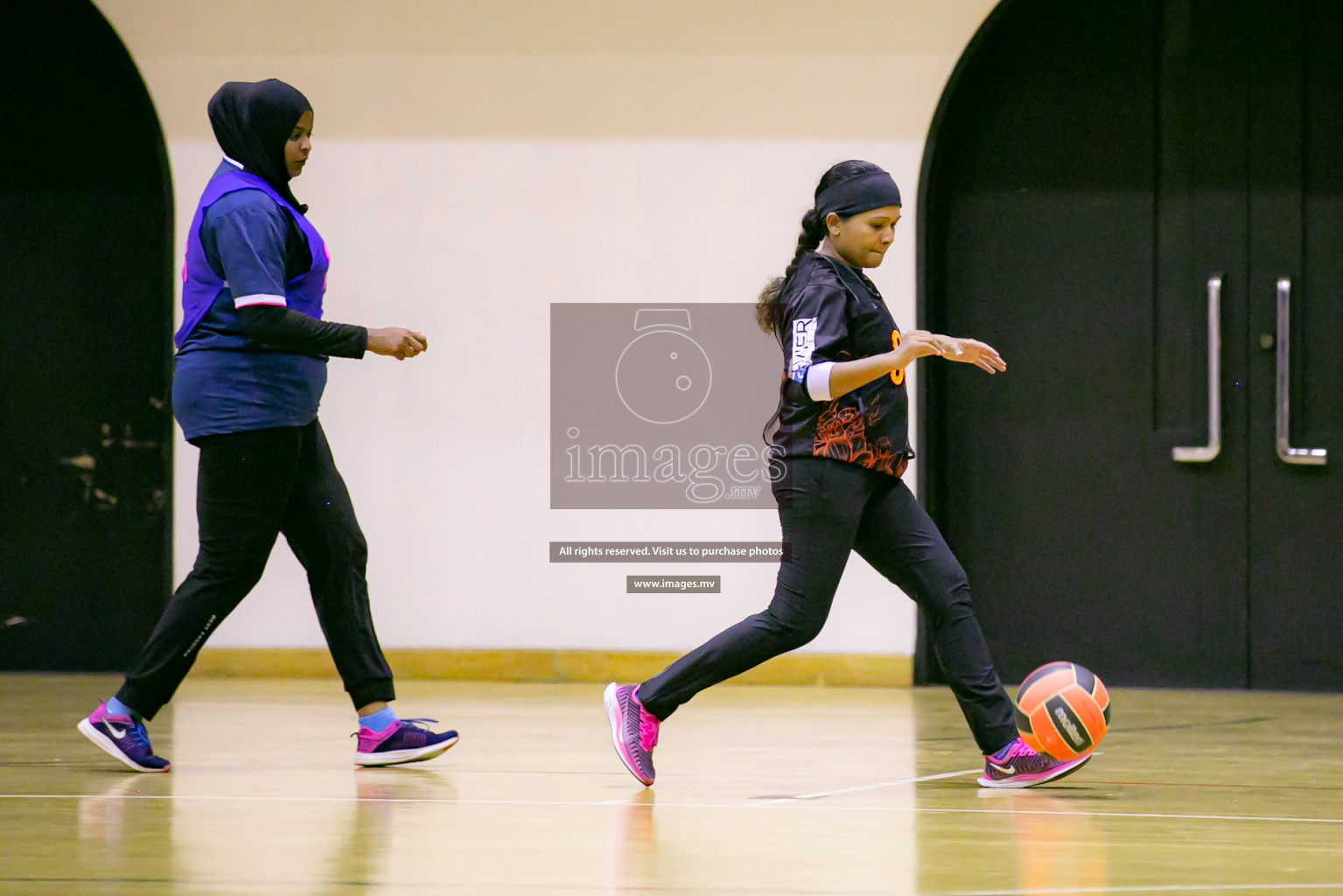 Xenith Sports Club vs Club Matrix in the Milo National Netball Tournament 2022 on 18 July 2022, held in Social Center, Male', Maldives. Photographer: Ahmed Dhaadh / Images.mv