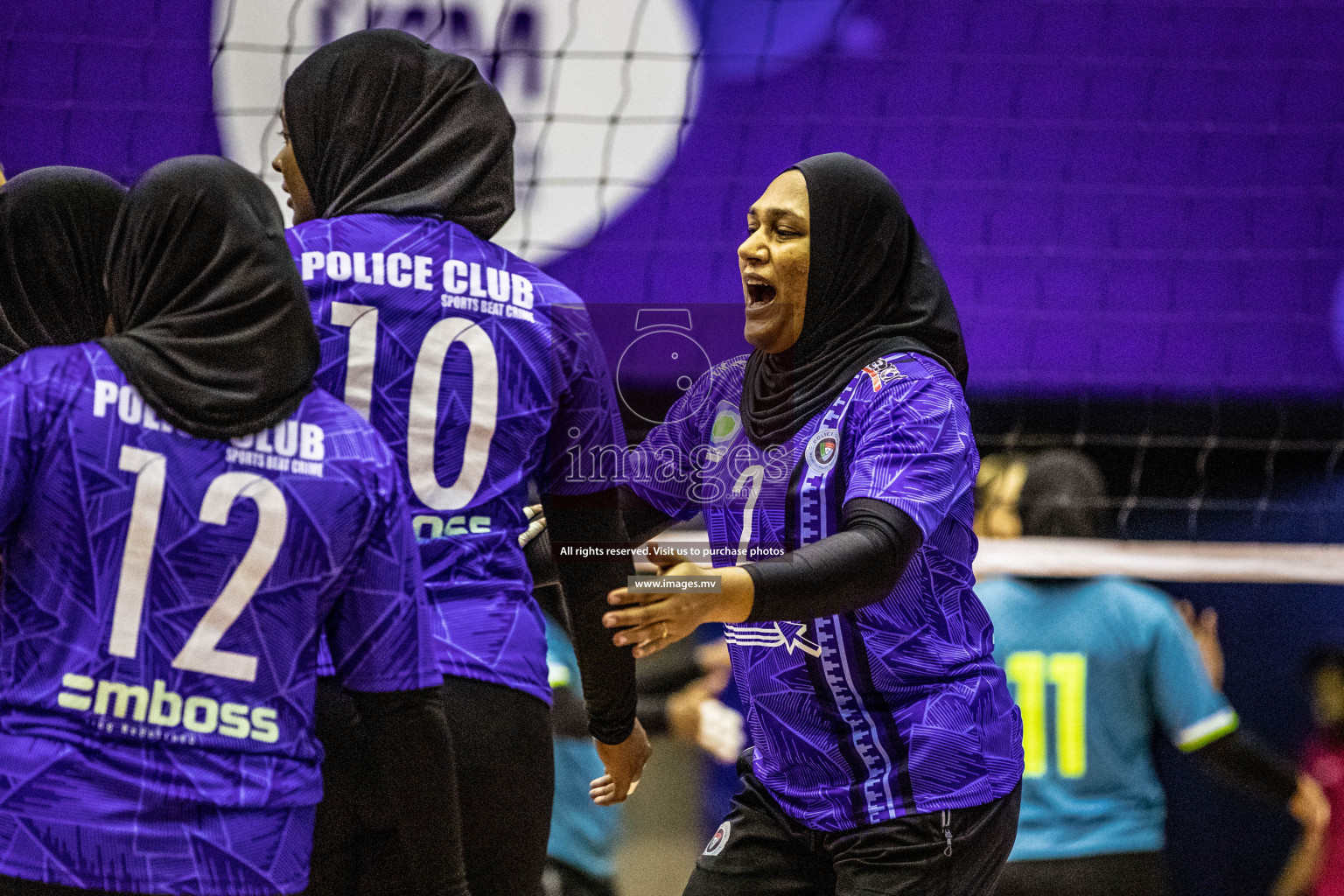 Volleyball Association Cup 2022-Women's Division-Match Day 11 held in Male', Maldives on Saturday, 6th June 2022 at Social Center Indoor Hall Photos By: Nausham Waheed /images.mv