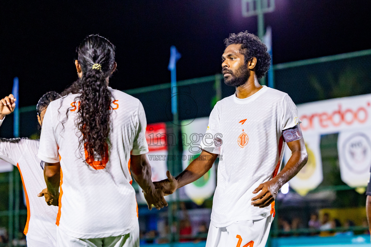 Dee Ess Jay SC vs Much Black in Day 2 of Laamehi Dhiggaru Ekuveri Futsal Challenge 2024 was held on Saturday, 27th July 2024, at Dhiggaru Futsal Ground, Dhiggaru, Maldives Photos: Nausham Waheed / images.mv