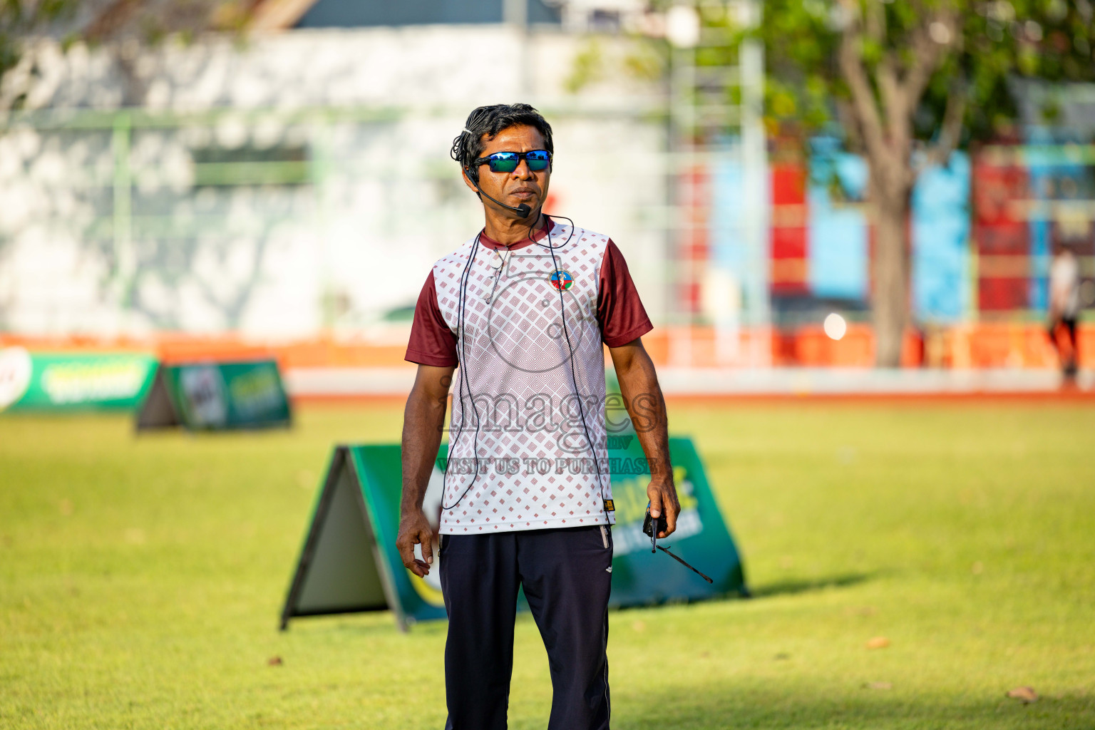 Day 2 of 12th Milo Association Championships was held in Ekuveni Track at Male', Maldives on Friday, 25th April 2025. Photos: Hassan Simah / images.mv