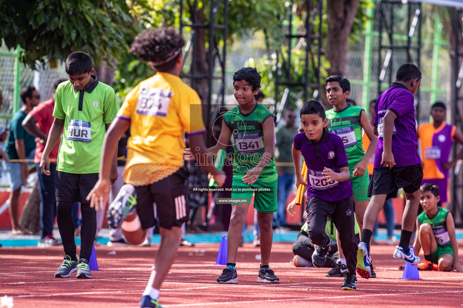 Day 3 of Inter-School Athletics Championship held in Male', Maldives on 25th May 2022. Photos by: Nausham Waheed / images.mv