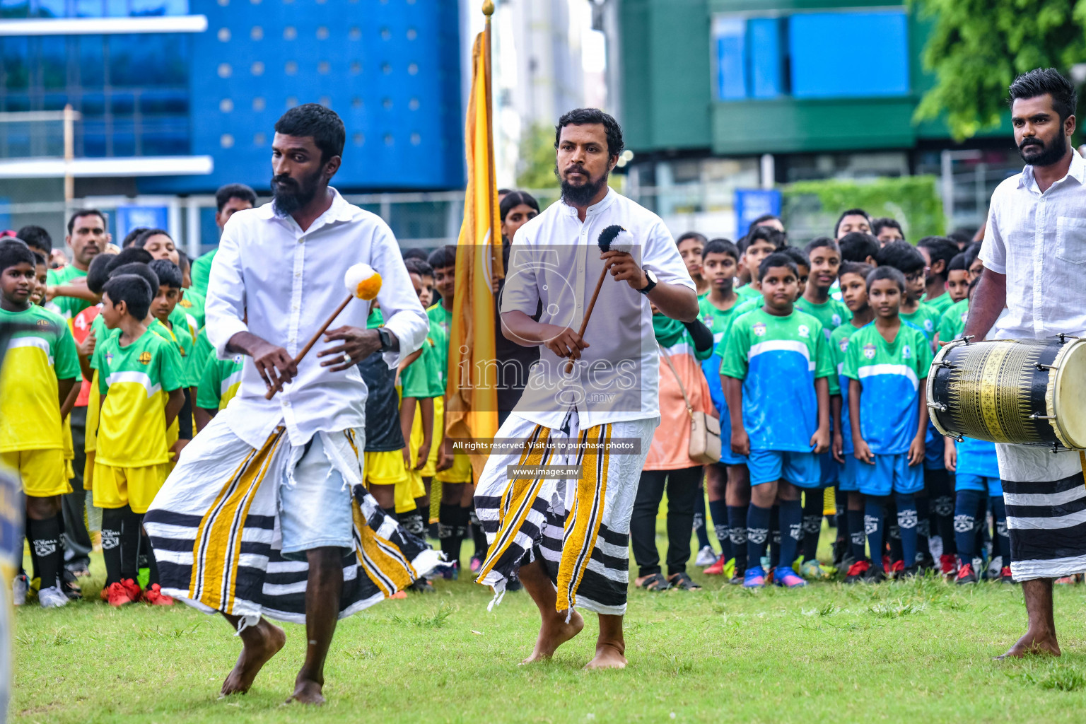 Day 1 of Milo Kids Football Fiesta 2022 was held in Male', Maldives on 19th October 2022. Photos: Nausham Waheed/ images.mv