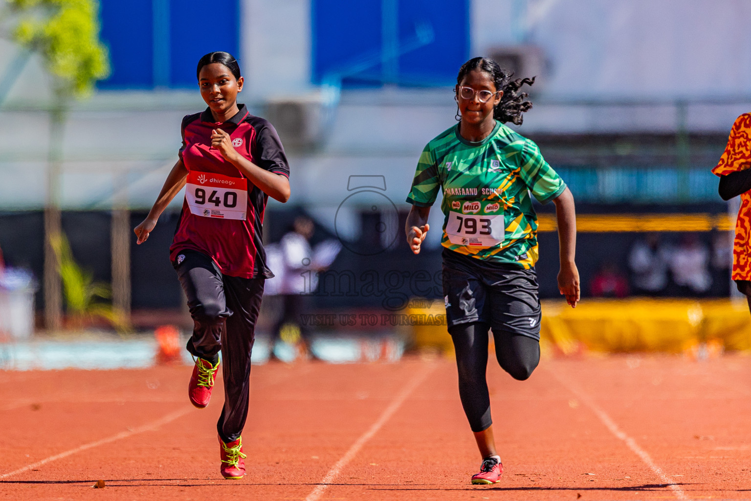 Day 1 of Inter-school Athletics Championship 2025 held in Ekuveni Synthetic Track, Male', Maldives on Monday, 06th October 2025. Photos by: Areef Adam  / Images.mv