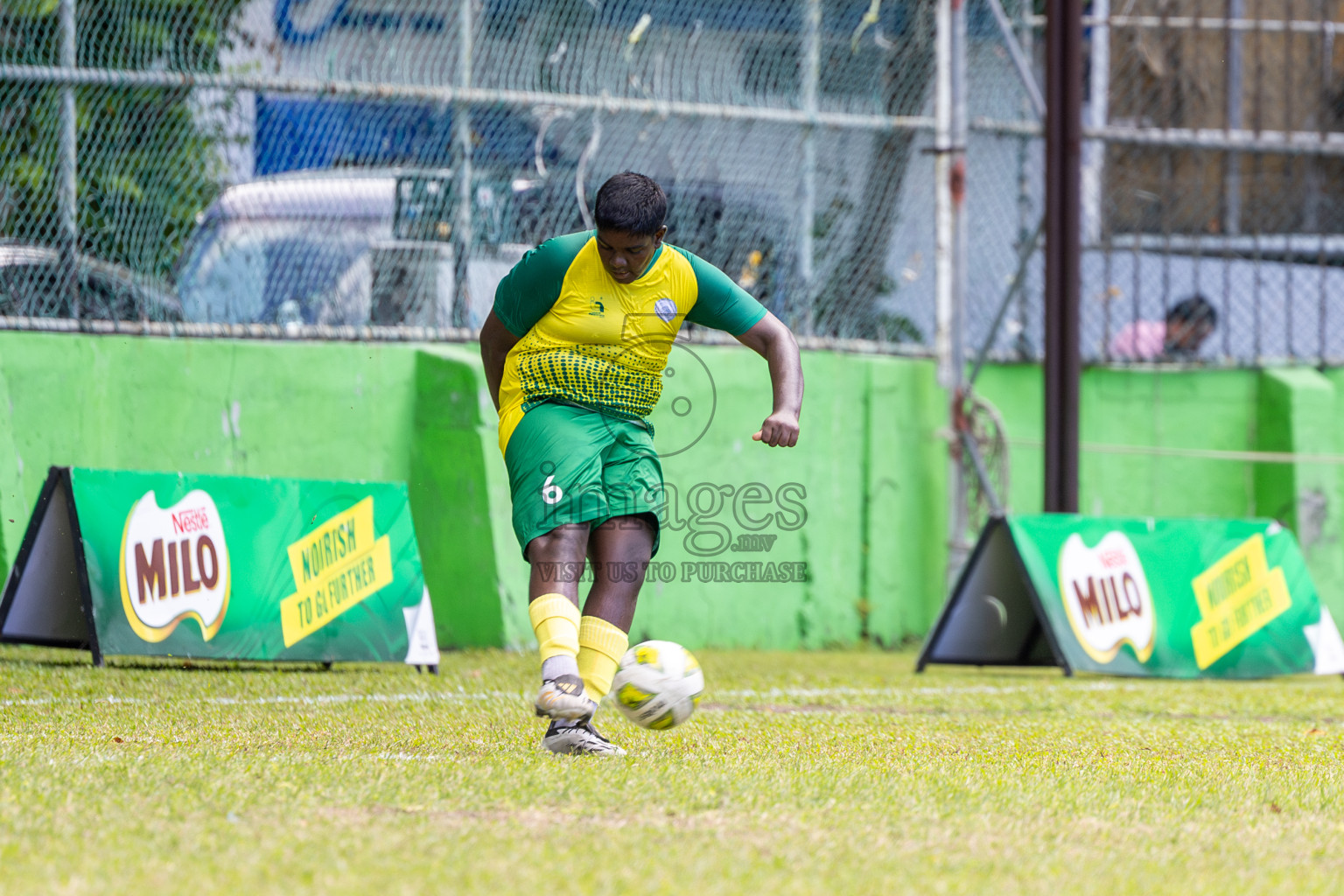 Day 3 of MILO Academy Championship 2024 (U-14) was held in Henveyru Stadium, Male', Maldives on Saturday, 2nd November 2024.
Photos: Hassan Simah / Images.mv