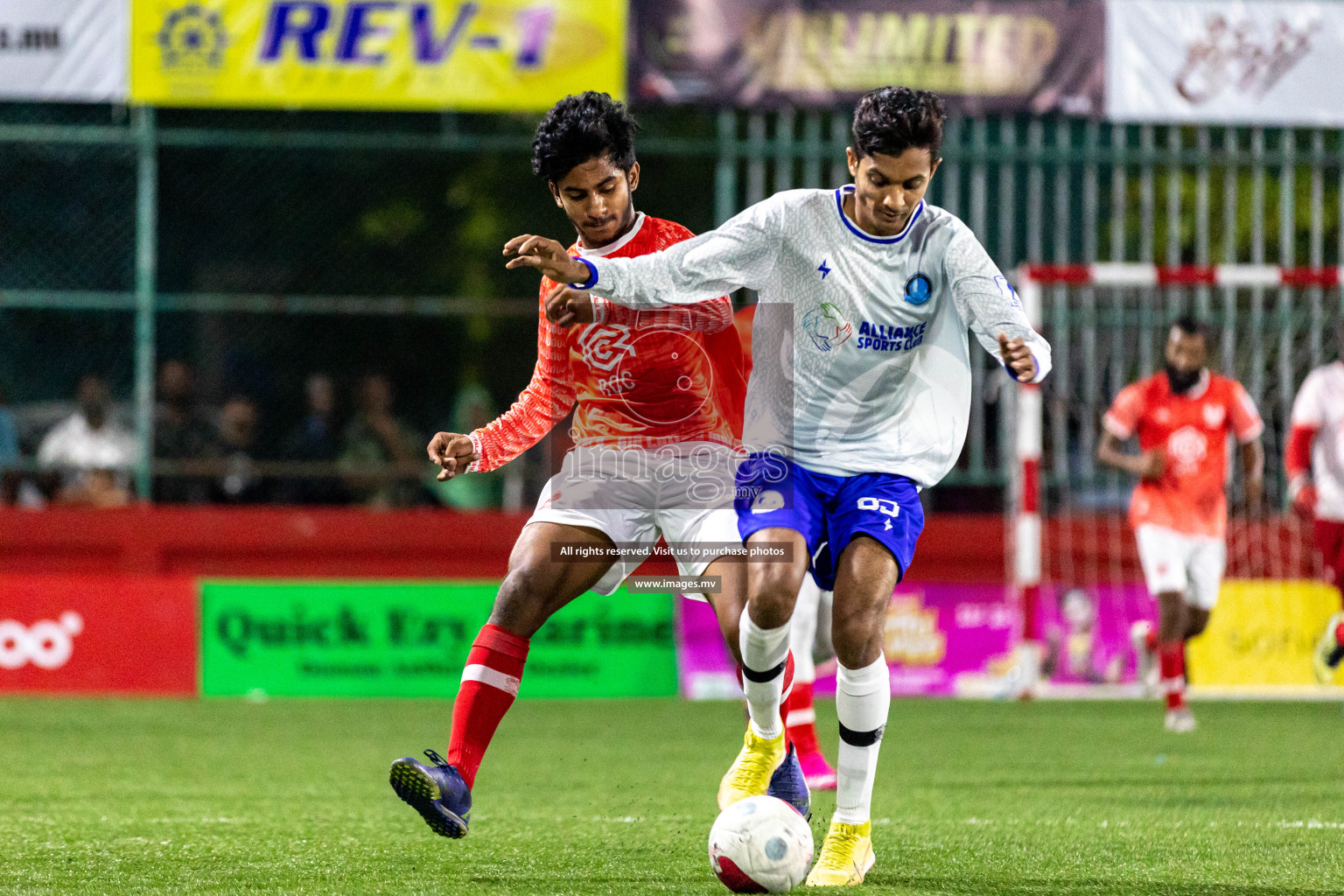 HA. Maarandhoo vs HA. Baarah in Day 6 of Golden Futsal Challenge 2023 on 10 February 2023 in Hulhumale, Male, Maldives