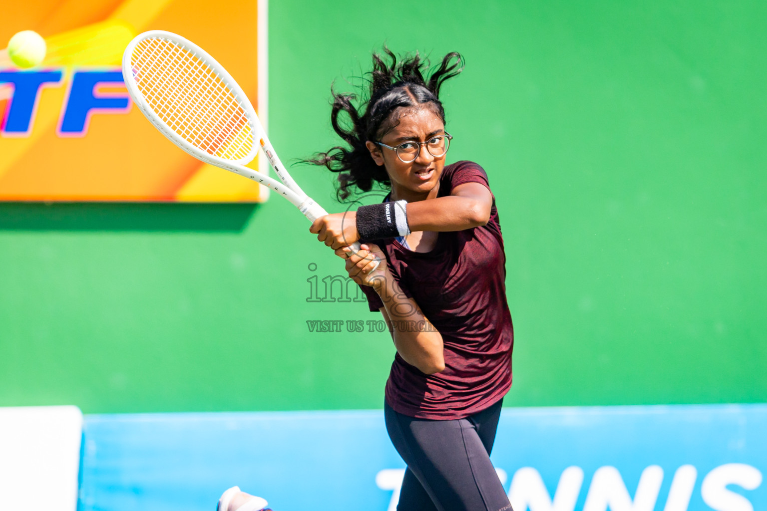 Day 3 of ATF Maldives Junior Open Tennis was held in Male' Tennis Court, Male', Maldives on Wednesday, 11th December 2024. Photos: Nausham Waheed / images.mv