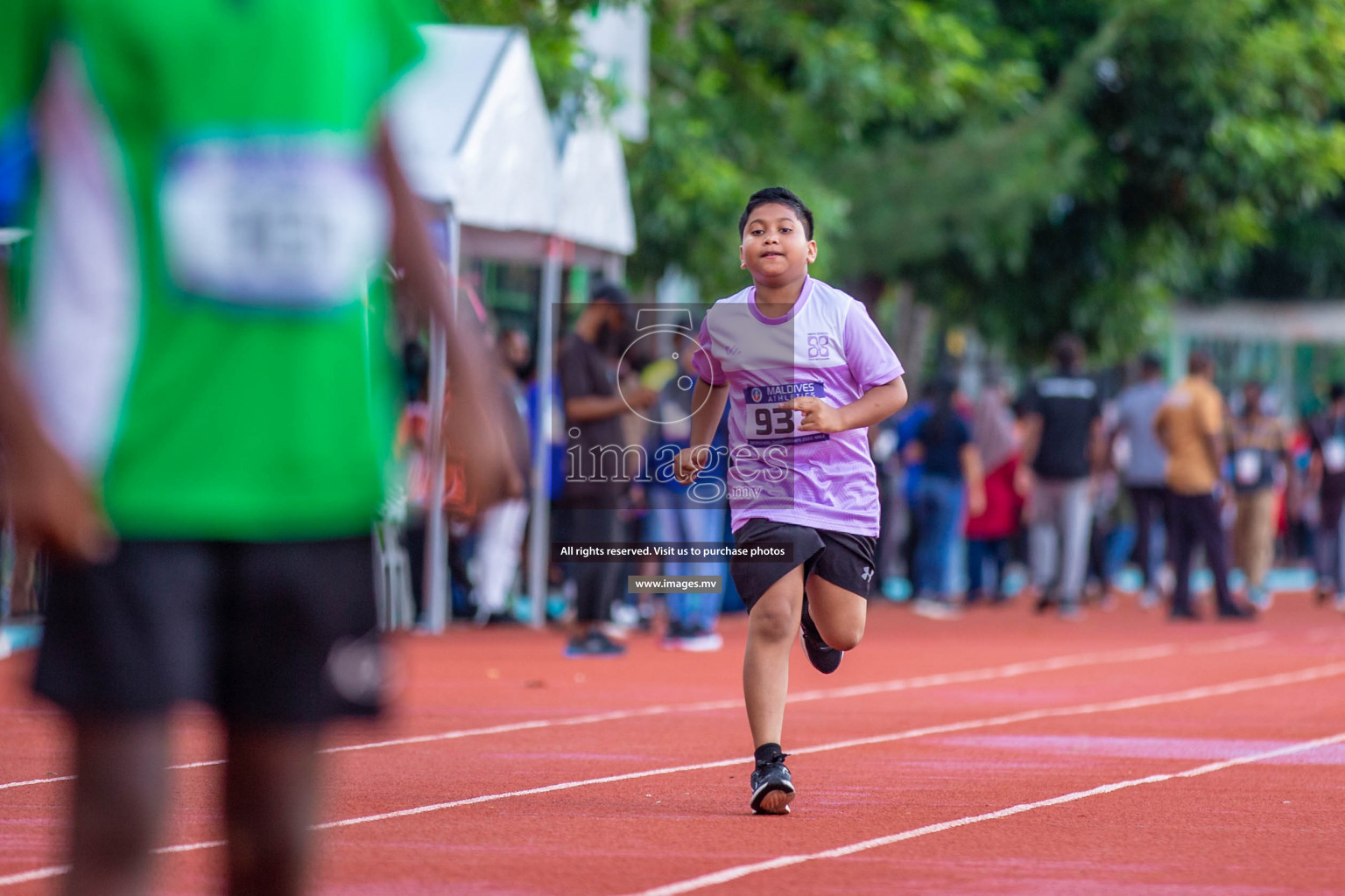 Day 1 of Inter-School Athletics Championship held in Male', Maldives on 22nd May 2022. Photos by: Maanish / images.mv