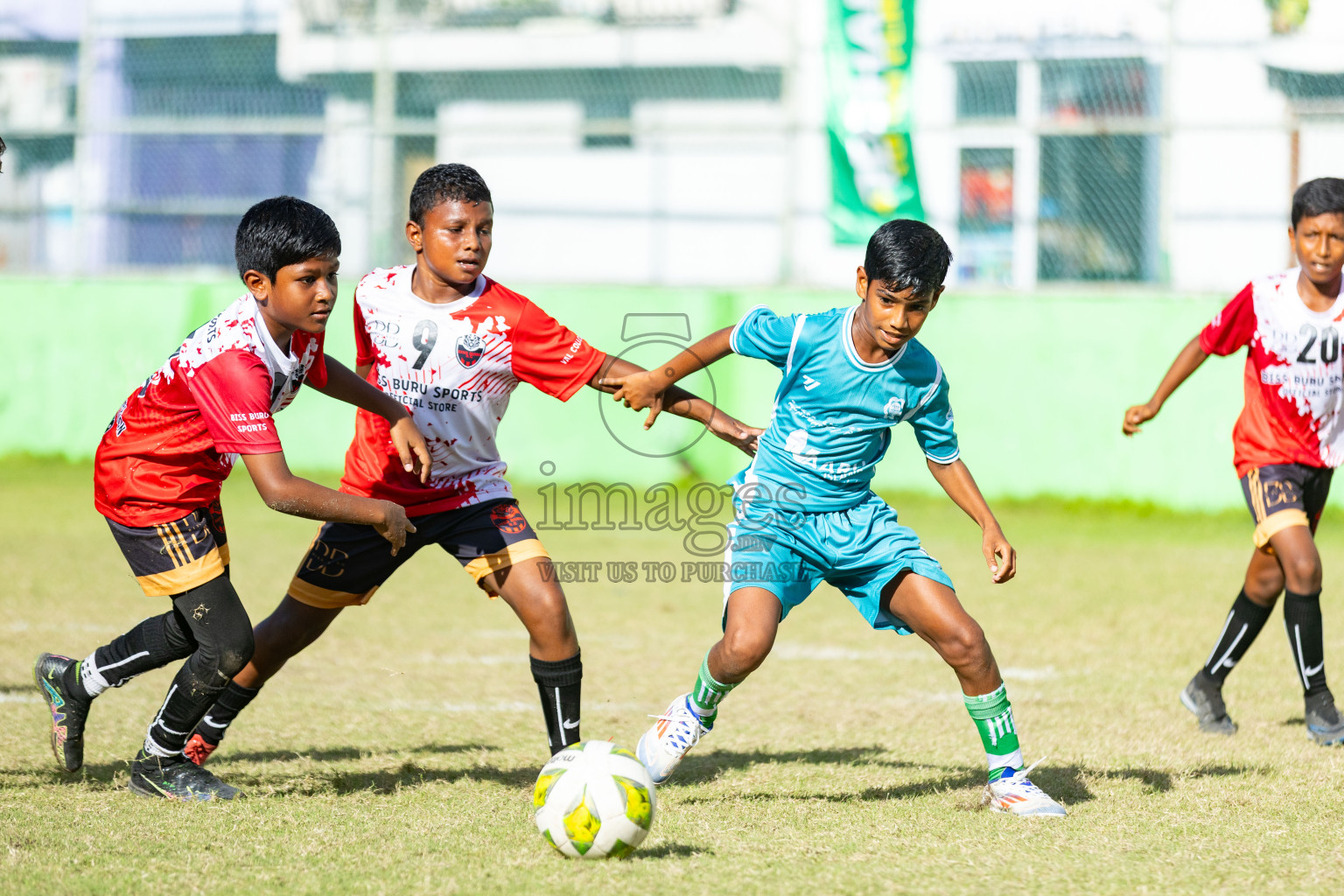 Day 3 of MILO Academy Championship 2025 (U-12) was held at Henveiru Stadium in Male', Maldives on Saturday, 3rd May 2025. 
Photos: Hassan Simah  / images.mv