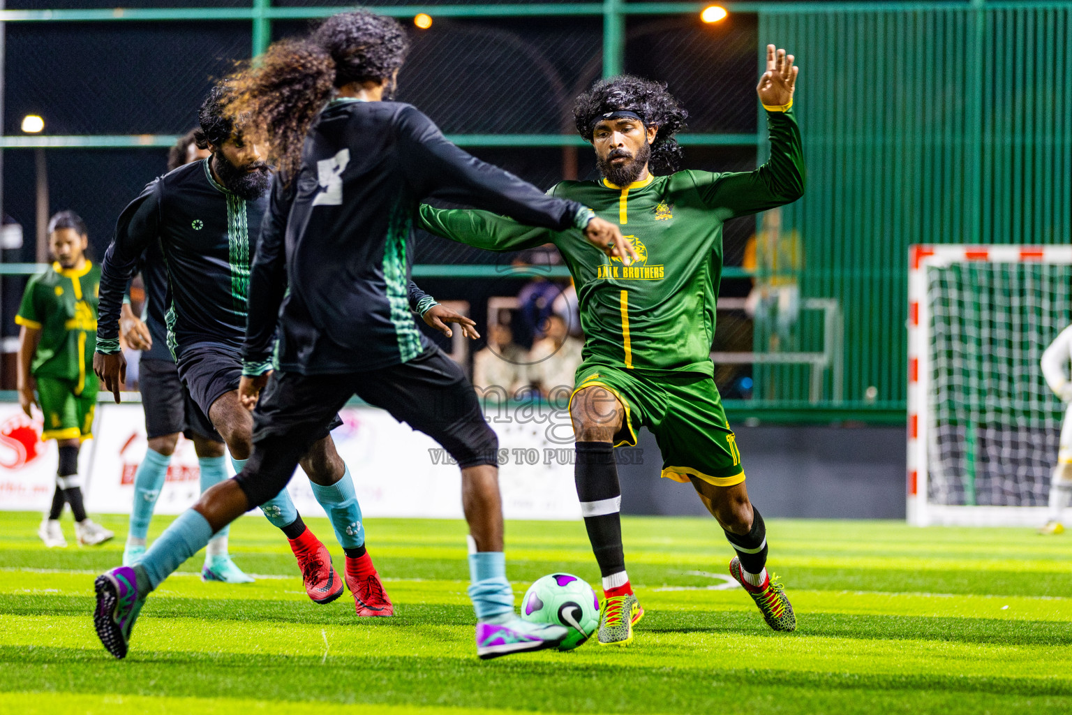 Bretheren SC vs Squadra in Day 2 of BG Futsal Challenge 2024 was held on Wednesday, 13th March 2024, in Male', Maldives Photos: Nausham Waheed / images.mv