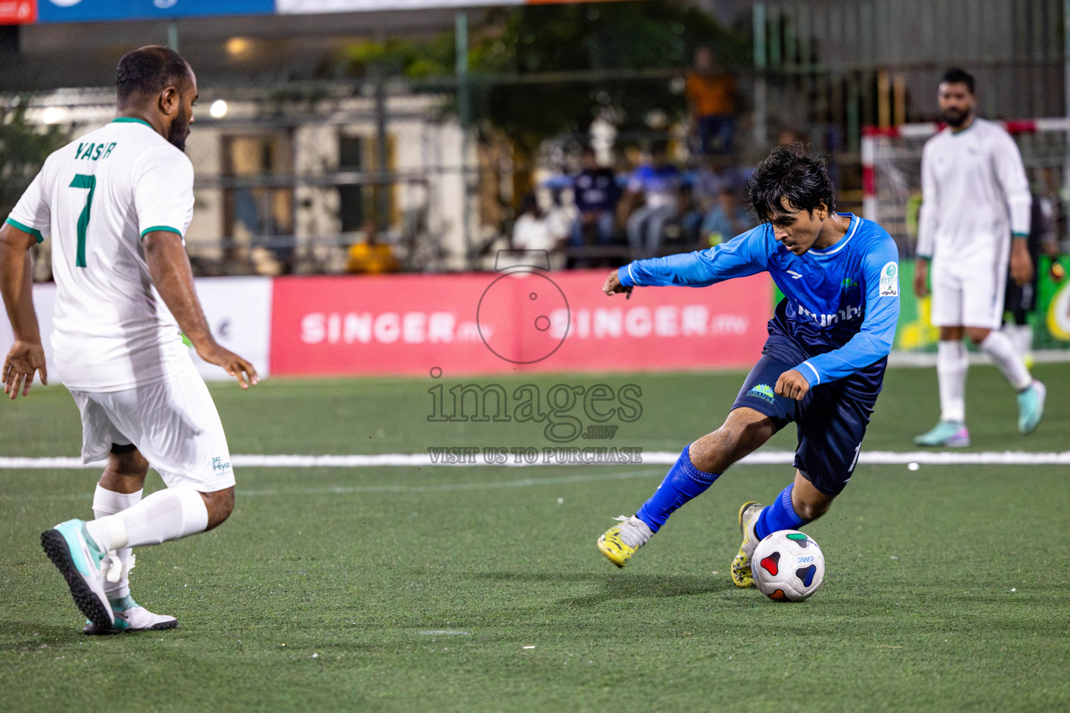 Finance Recreation Club vs Hiyaa Club in Club Maldives Classic 2024 held in Rehendi Futsal Ground, Hulhumale', Maldives on Thursday, 5th September 2024. 
Photos: Hassan Simah / images.mv