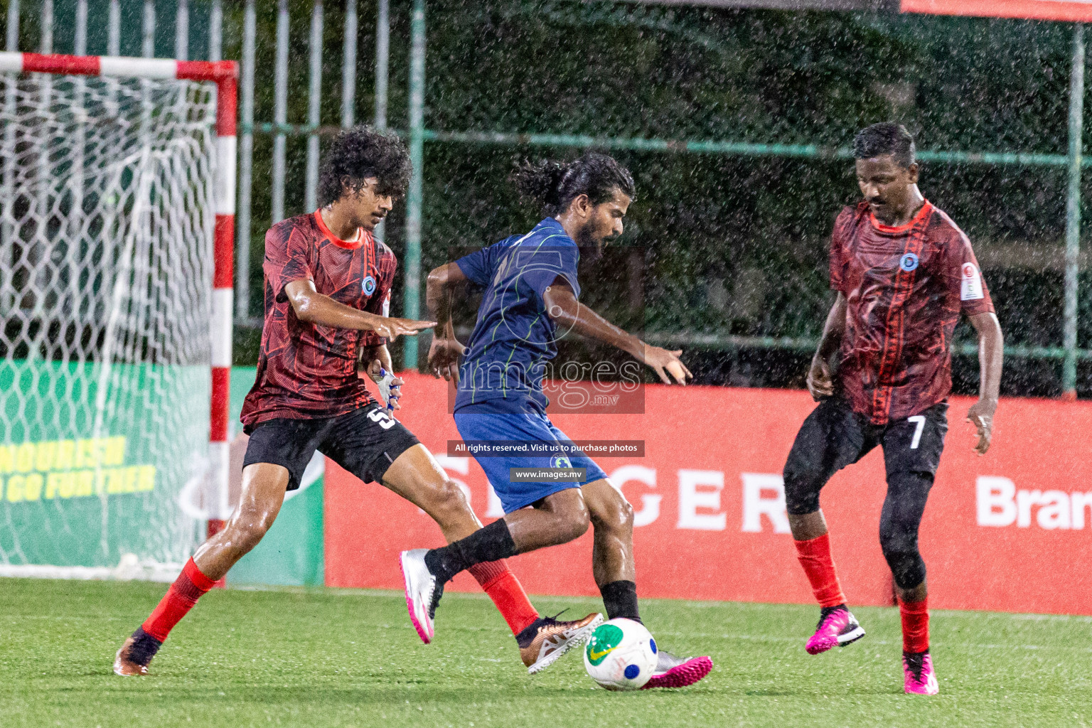 Club Immigration vs Police Club in Club Maldives Cup 2023 held in Hulhumale, Maldives, on Sunday, 16th July 2023 Photos: Ismail Thoriq / images.mv