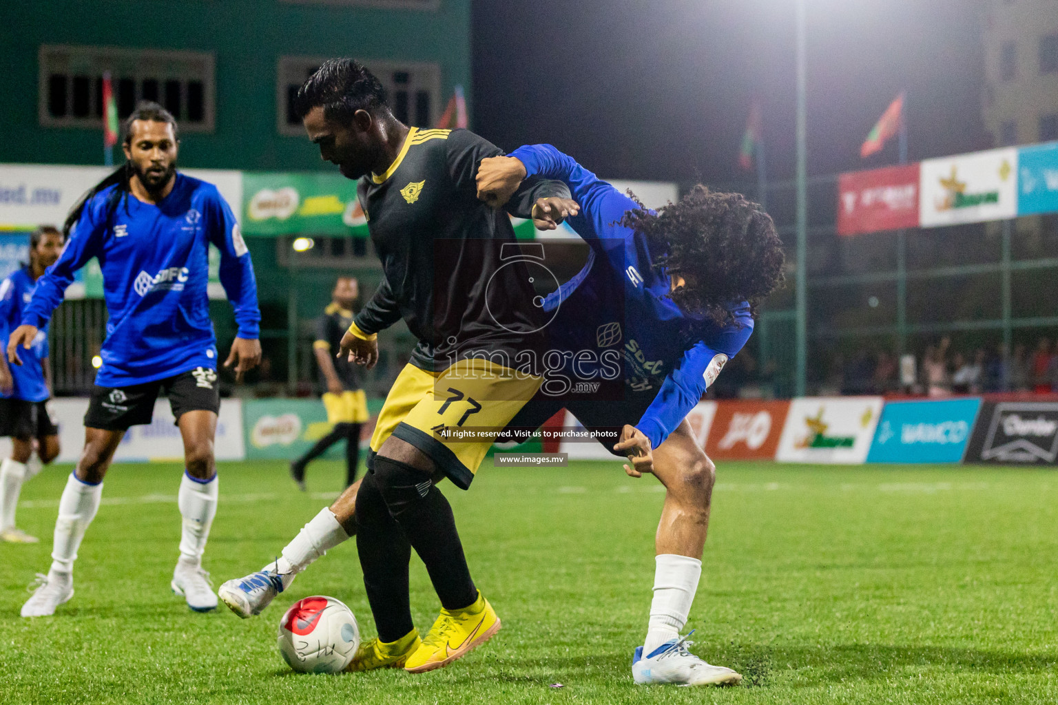 Trade Club vs Club AVSEC in Club Maldives Cup 2022 was held in Hulhumale', Maldives on Tuesday, 18th October 2022. Photos: Mohamed Mahfooz Moosa/ images.mv