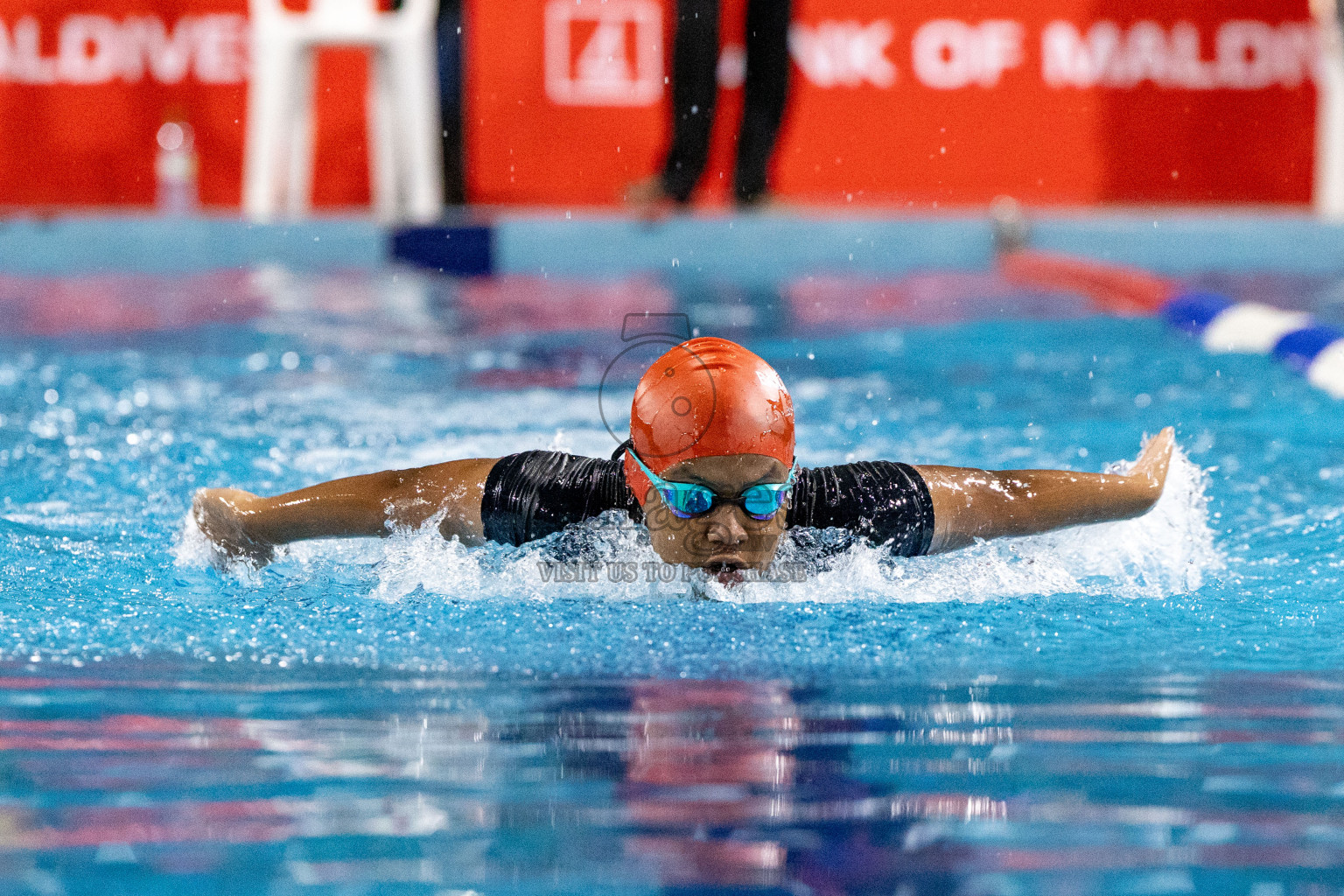 Day 4 of 20th Inter-school Swimming Competition 2024 held in Hulhumale', Maldives on Tuesday, 15th October 2024. Photos: Ismail Thoriq / images.mv