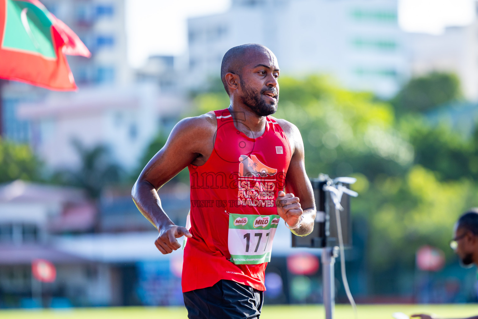 Day 1 of 33rd National Athletics Championship was held in Ekuveni Track at Male', Maldives on Thursday, 5th September 2024. Photos: Nausham Waheed / images.mv