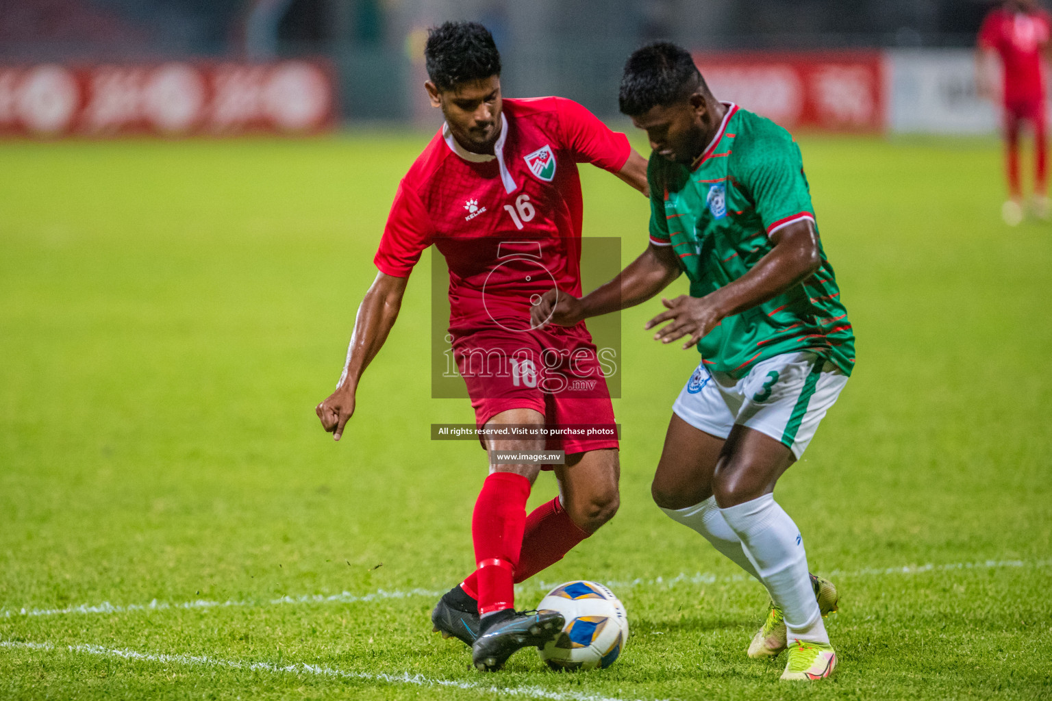 Maldives vs Bangladesh Friendly Match 24 Mar 2022 at Galolhu Rasmee Stadium Malé photos by Nausham Waheed