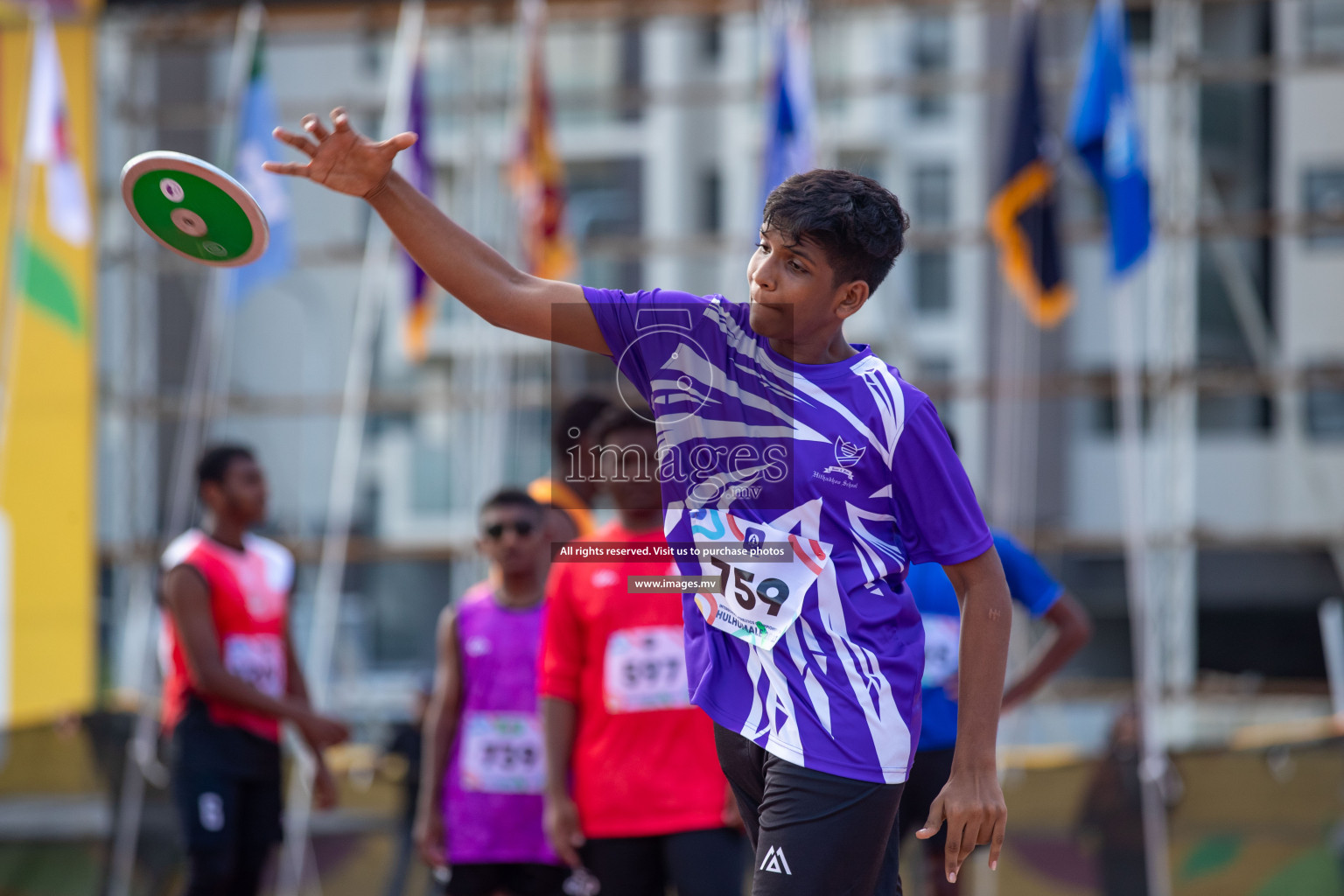 Day five of Inter School Athletics Championship 2023 was held at Hulhumale' Running Track at Hulhumale', Maldives on Wednesday, 18th May 2023. Photos: Nausham Waheed / images.mv