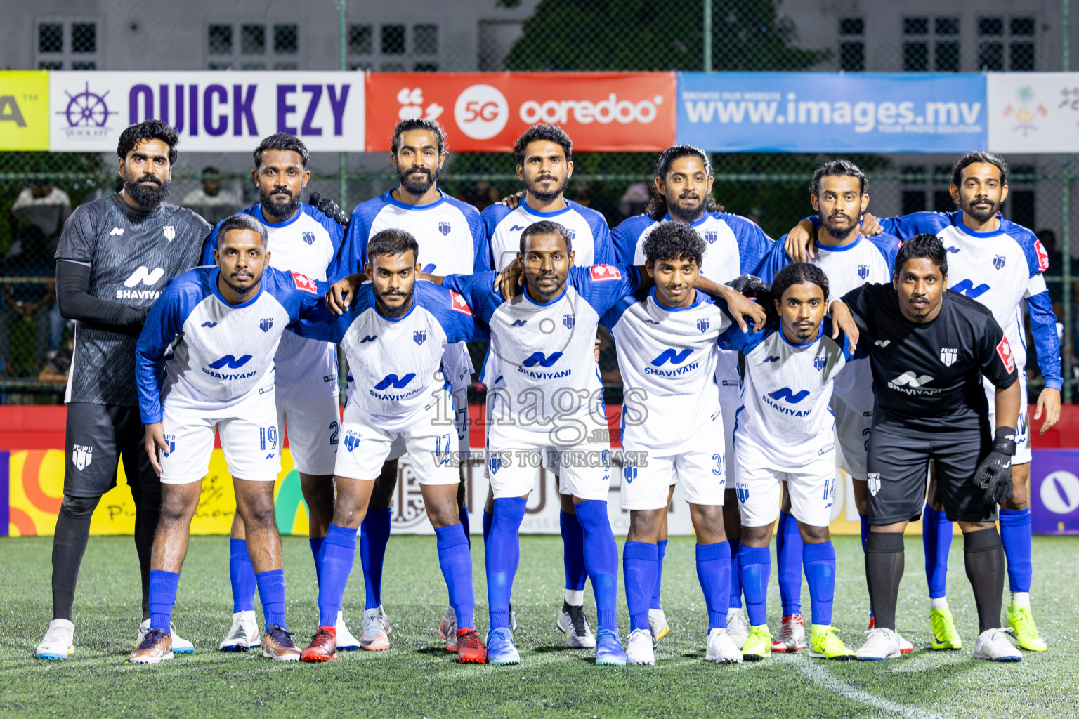 Th Vilufushi vs Th Kinbidhoo in Day 10 of Golden Futsal Challenge 2025 was held on Tuesday, 14th January 2025, in Hulhumale', Maldives Photos: Ismail Thoriq / images.mv