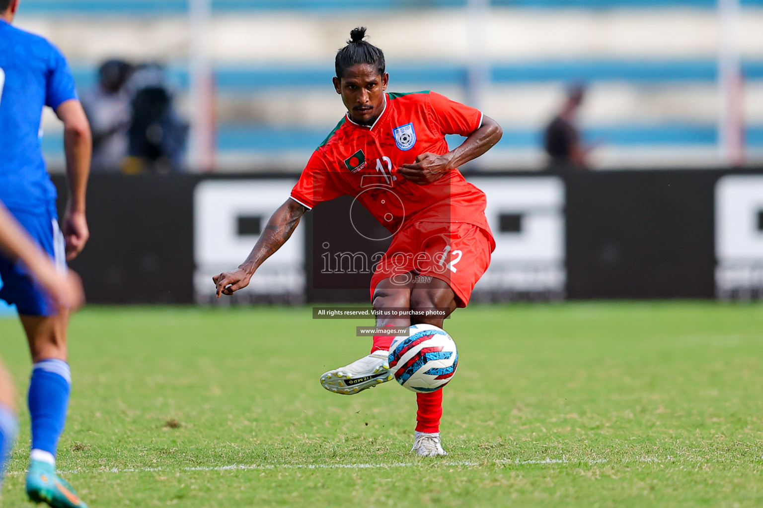 Kuwait vs Bangladesh in the Semi-final of SAFF Championship 2023 held in Sree Kanteerava Stadium, Bengaluru, India, on Saturday, 1st July 2023. Photos: Nausham Waheed, Hassan Simah / images.mv