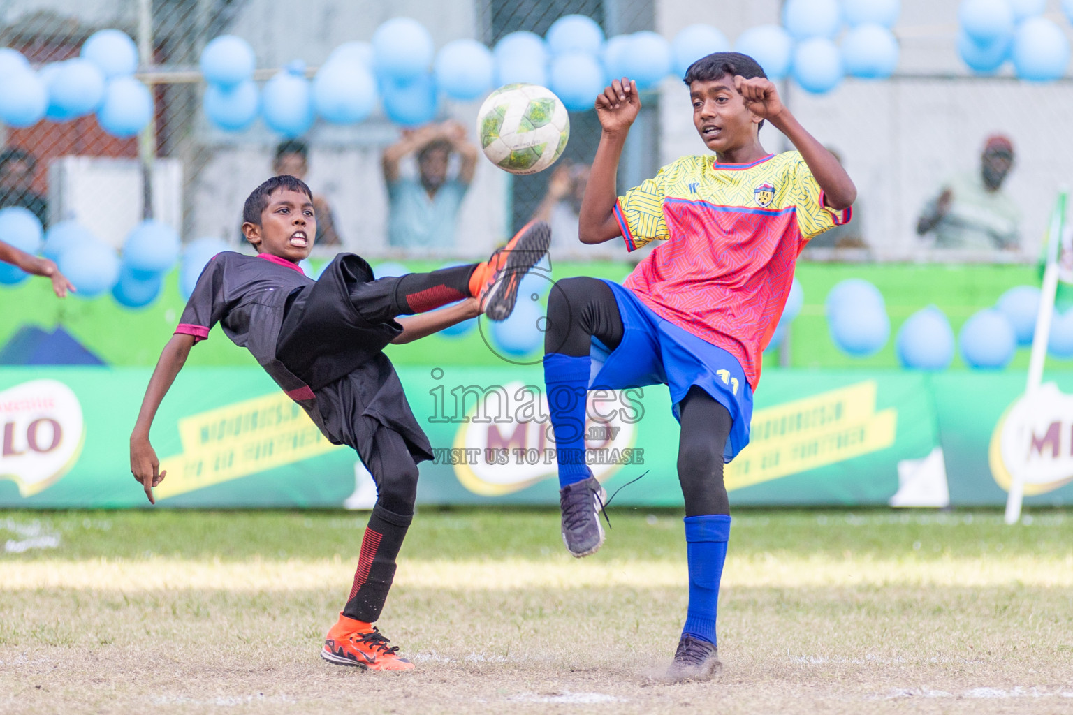 Day 3 of MILO Academy Championship 2024 - U12 was held at Henveiru Grounds in Male', Maldives on Thursday, 7th July 2024. Photos: Shuu Abdul Sattar / images.mv