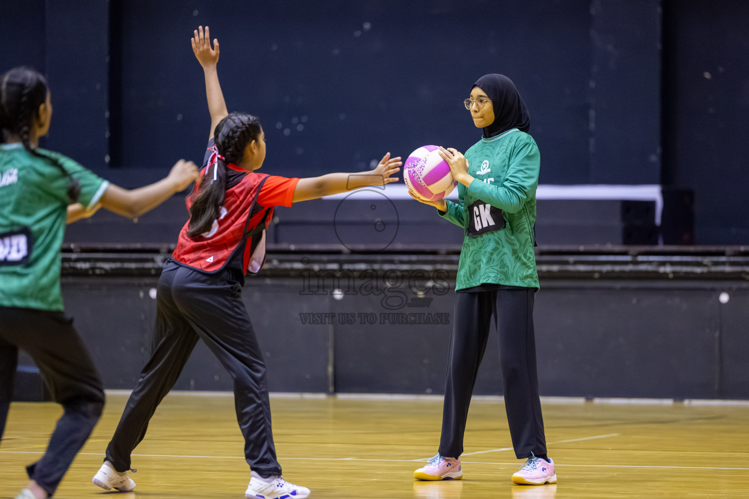 Day 13 of 26th Inter-School Netball Tournament 2025 was held in Social Center Indoor Hall on Saturday, 1st November 2025. Photos: Ismail Thoriq / images.mv