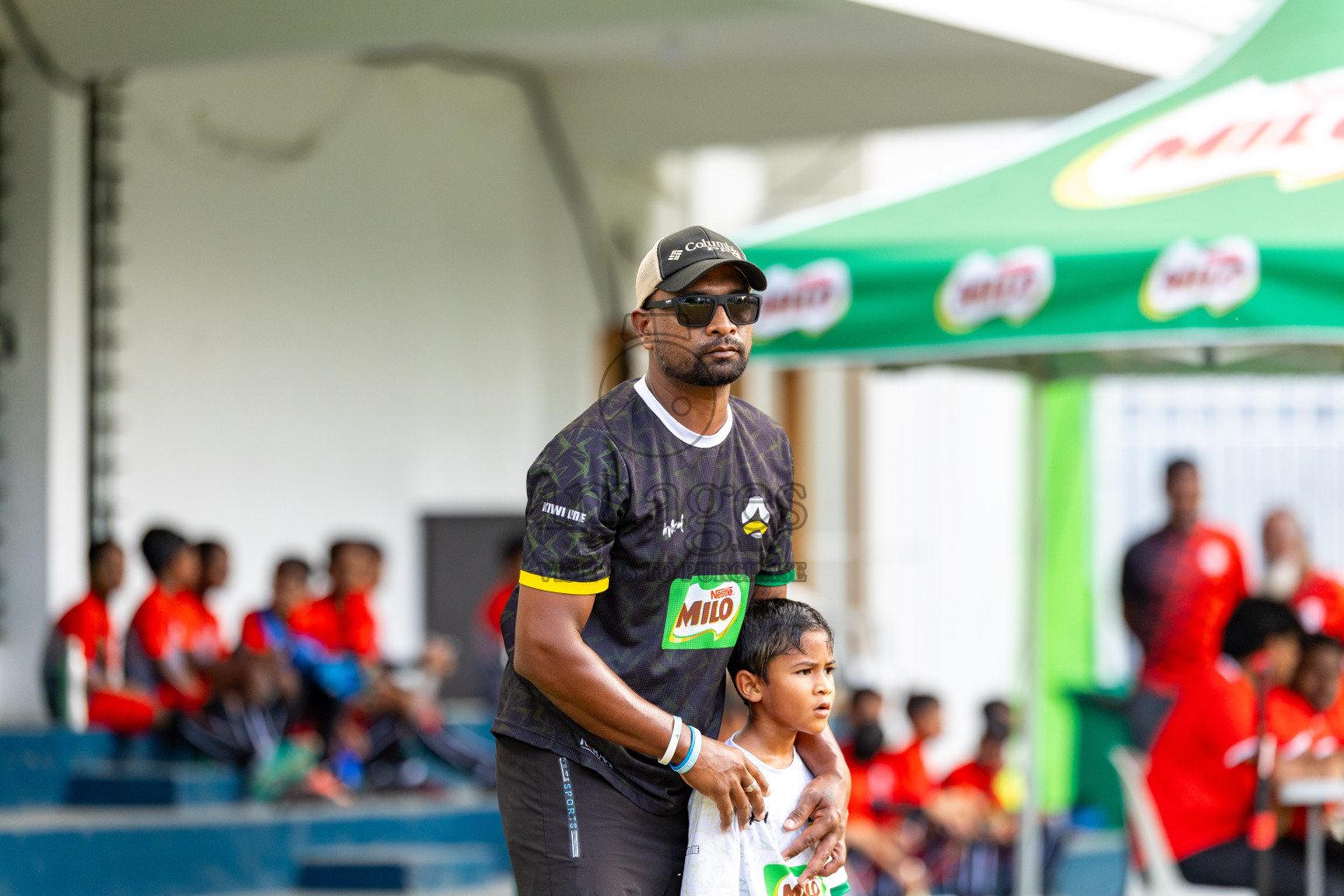 Day 2 of MILO SVAM Juniors 2025 (U-8) was held at Henveiru Stadium in Male', Maldives on Friday, 27th June 2025. Photos: Mohamed Mahfooz Moosa / images.mv