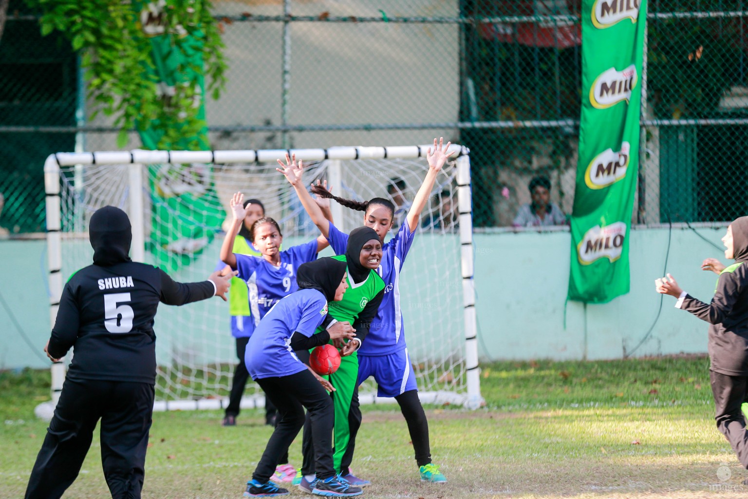 Inter school Handball Tournament in Male', Maldives, Friday, April. 15, 2016.(Images.mv Photo/ Hussain Sinan).