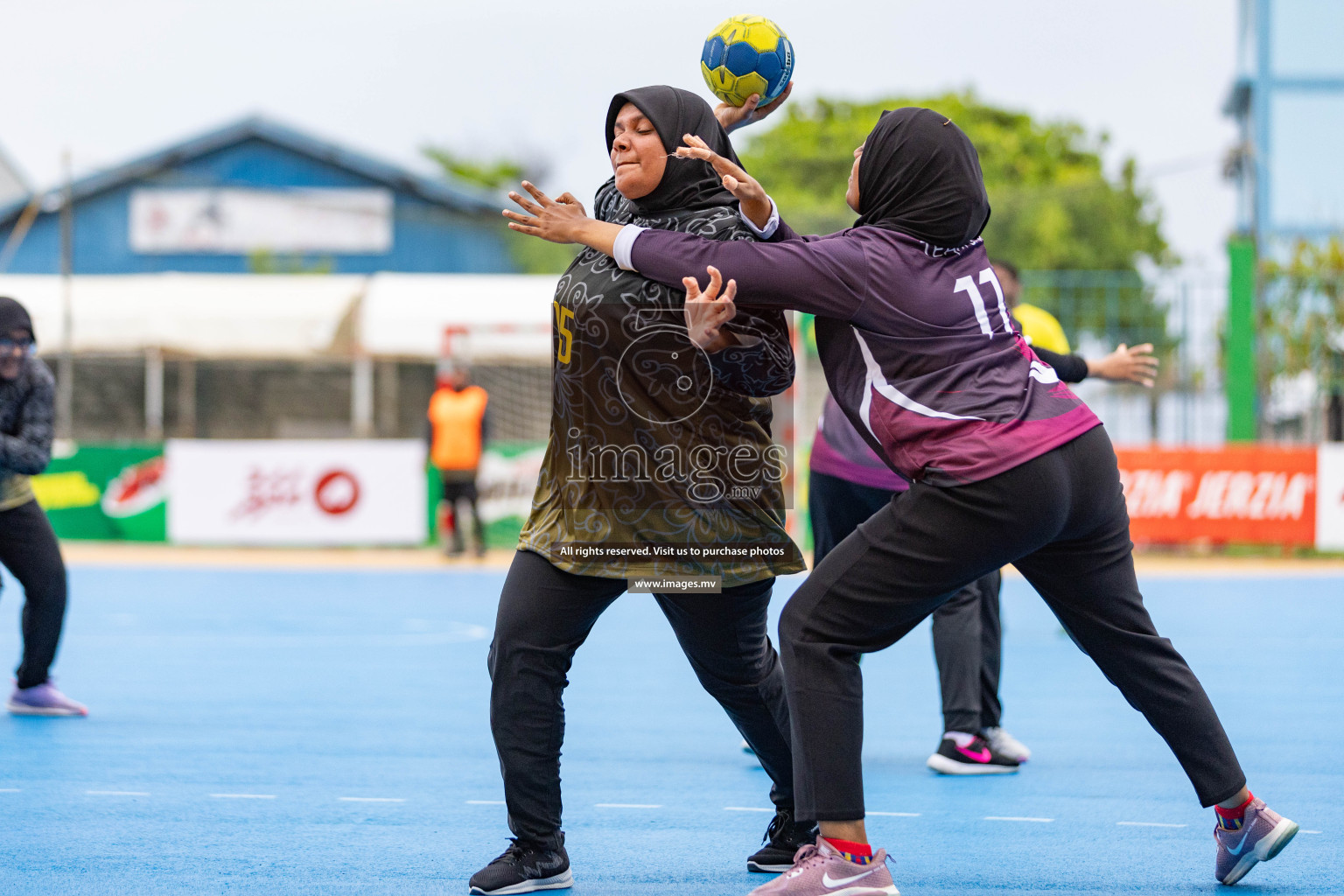 Day 3 of 7th Inter-Office/Company Handball Tournament 2023, held in Handball ground, Male', Maldives on Sunday, 18th September 2023 Photos: Nausham Waheed/ Images.mv