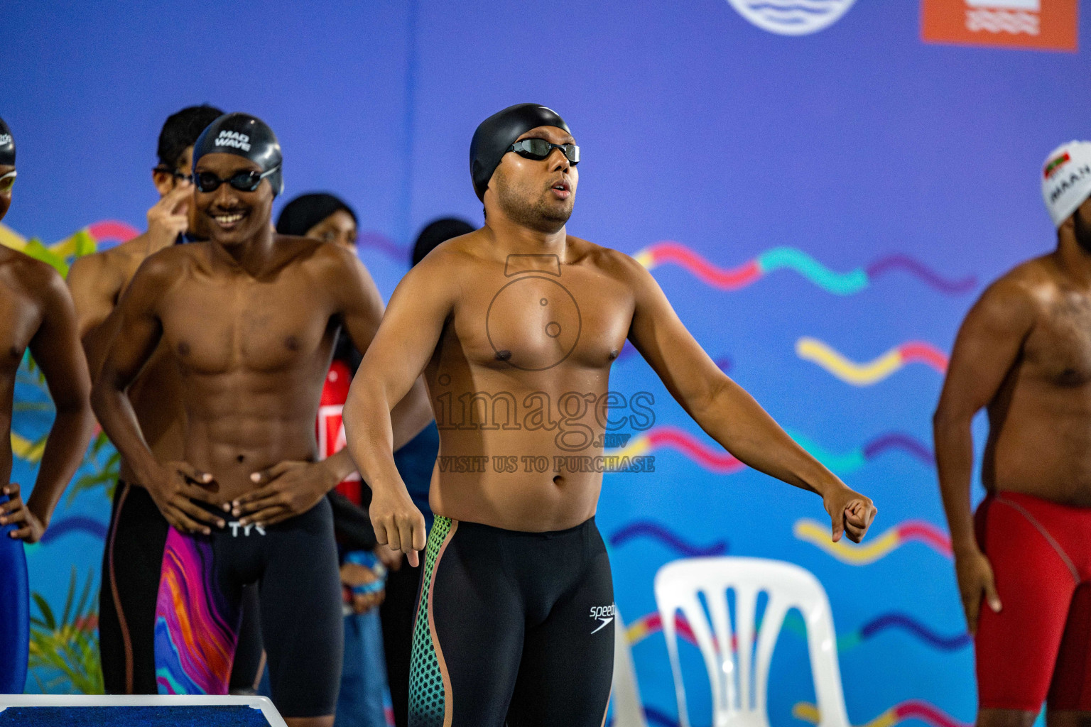 Day 6 of National Swimming Competition 2024 held in Hulhumale', Maldives on Wednesday, 18th December 2024. 
Photos: Hassan Simah / images.mv