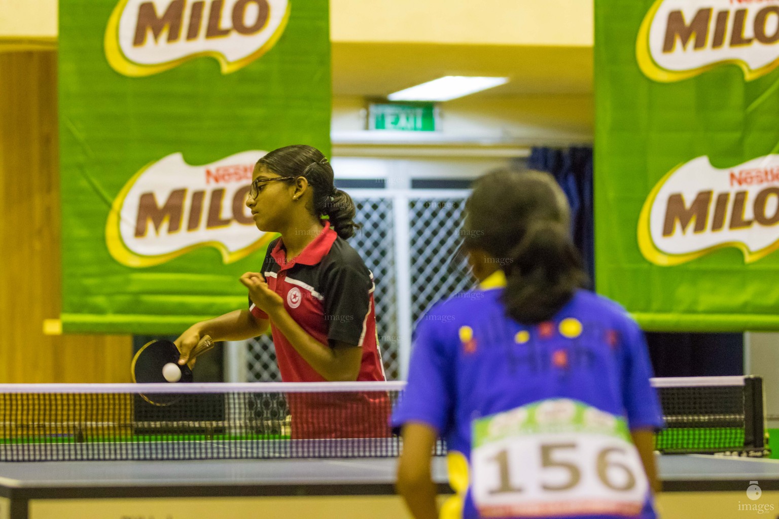 9th Milo Inter-school  Table Tennis Championship  2017 Day 1 Saturday, September. 9, 2017.( Images.mv Photo/ Abdulla Abeedh ).