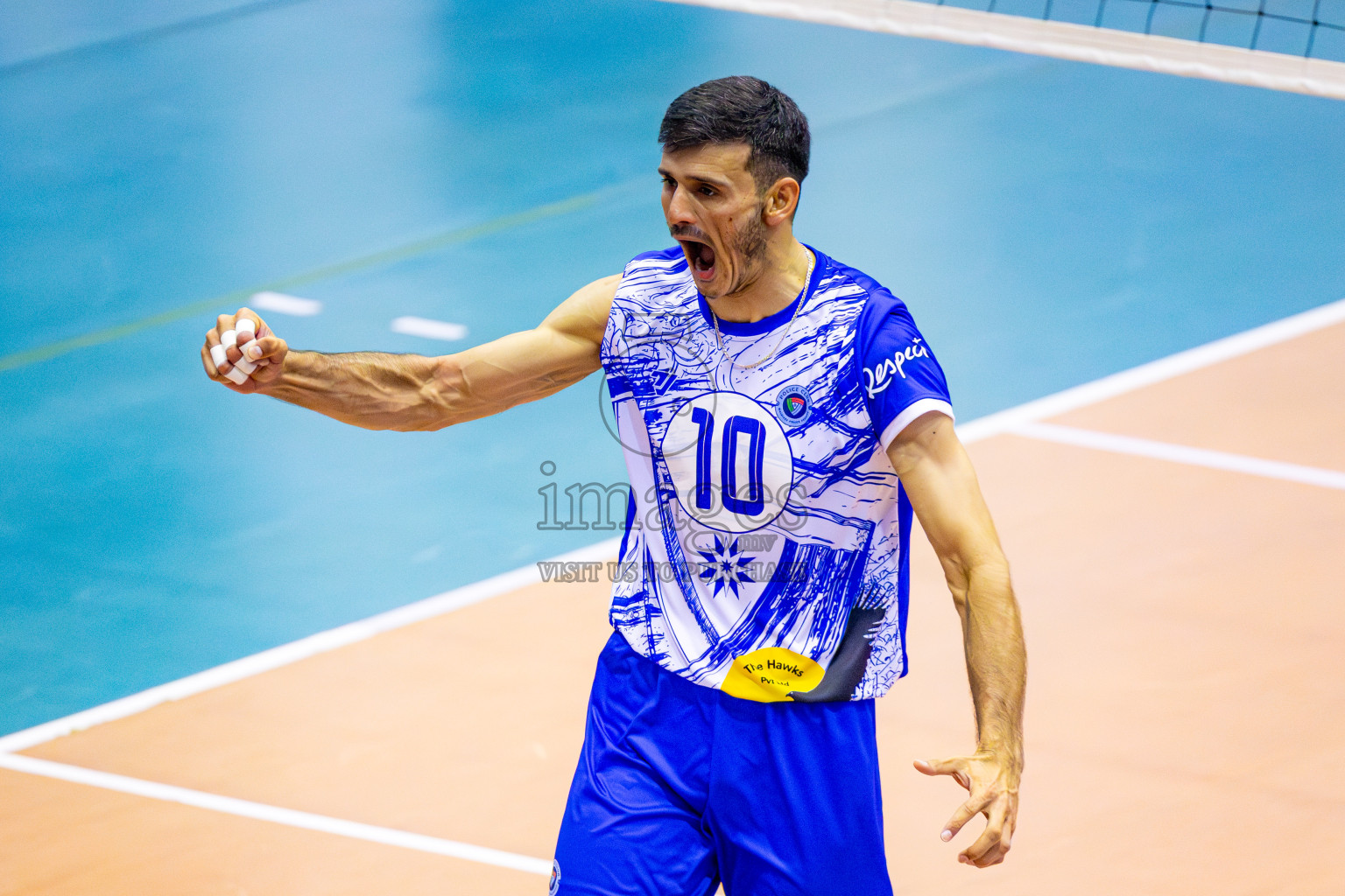 Police vs Lions in day 3 of VAM Cup 2026 held in Male', Maldives on Sunday, 16th August 2026 at Social Center Indoor Hall Photos By: Nausham Waheed / images.mv