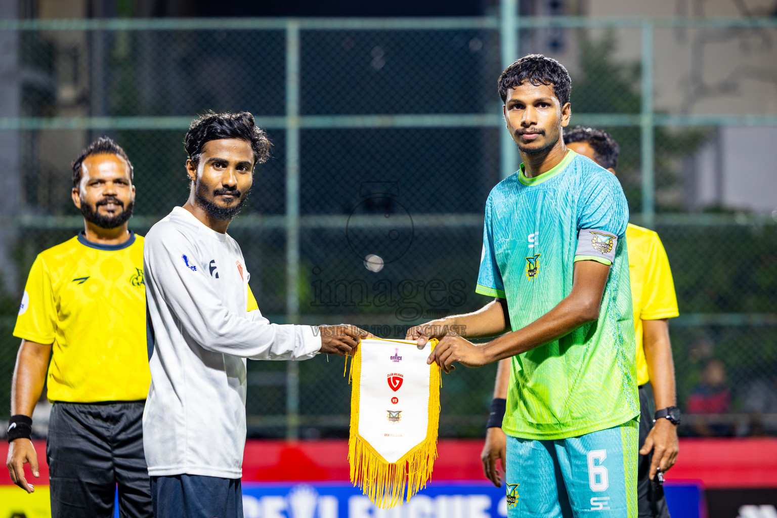 WAMCO vs Club Veliga in Day 6 of Office League 2025 was held on Monday, 21st April 2025 in Hulhumale', Maldives. Photos: Nausham Waheed / images.mv