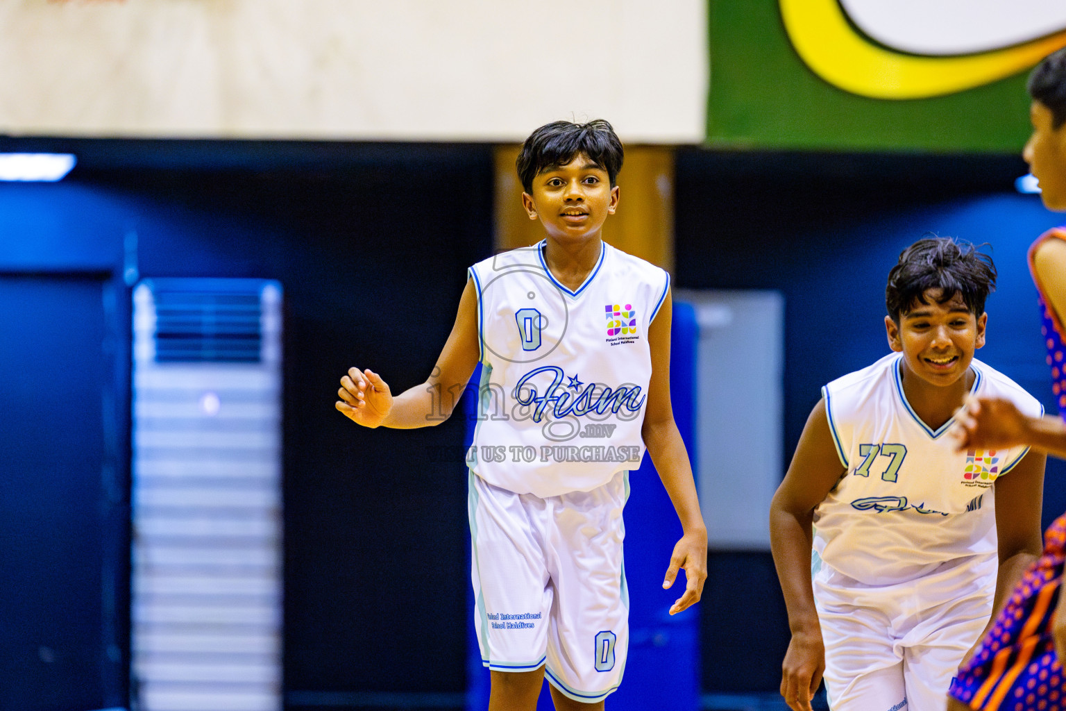 Finland International School vs Brightway International School in day 10 of Junior Championship 2024 was held in Social Center, Male', Maldives on Thursday, 21st November 2024. Photos: Nausham Waheed / images.mv