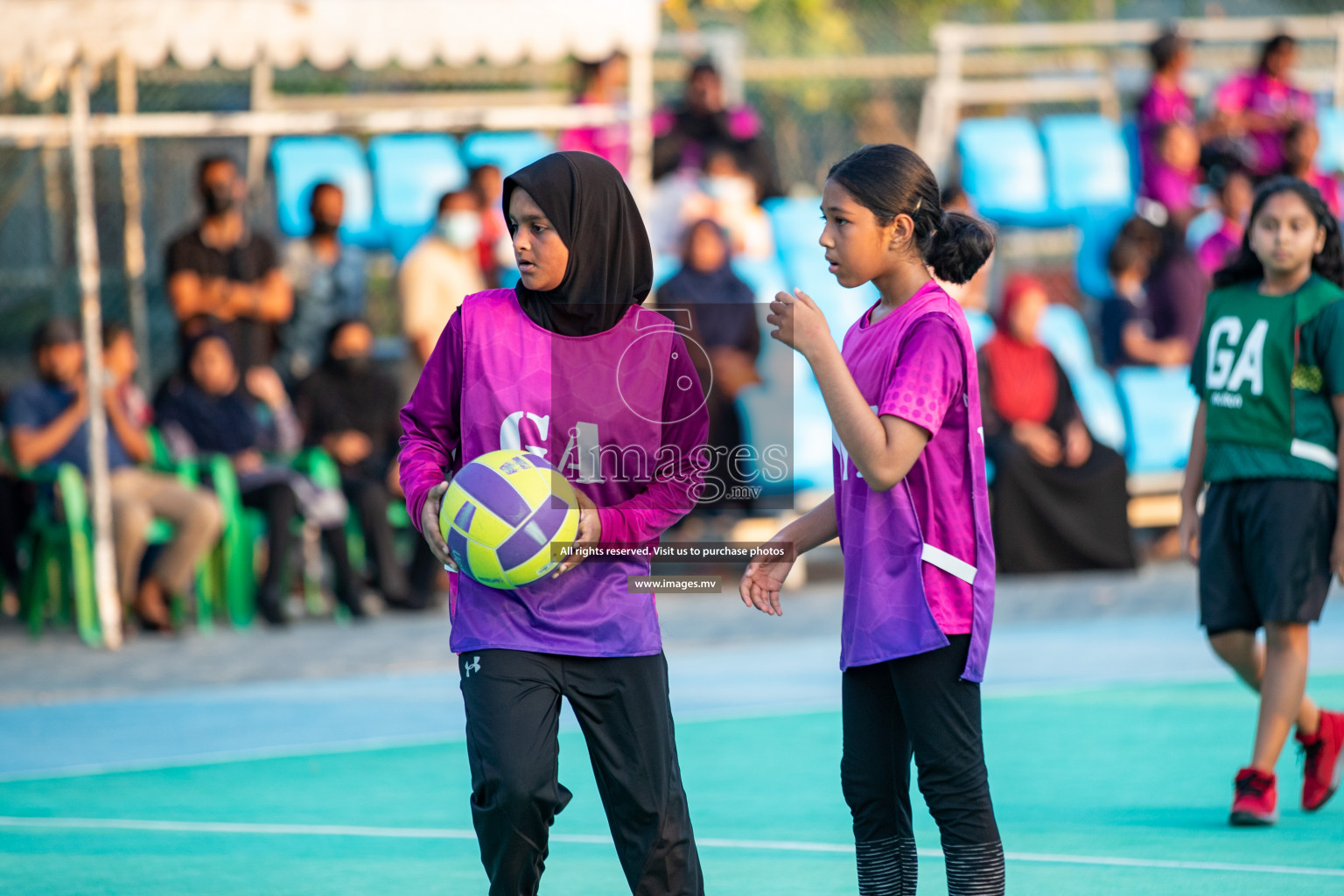 Day 8 of Junior Netball Championship 2022 on 11th March 2022 held in Male', Maldives. Photos by Nausham Waheed & Hassan Simah