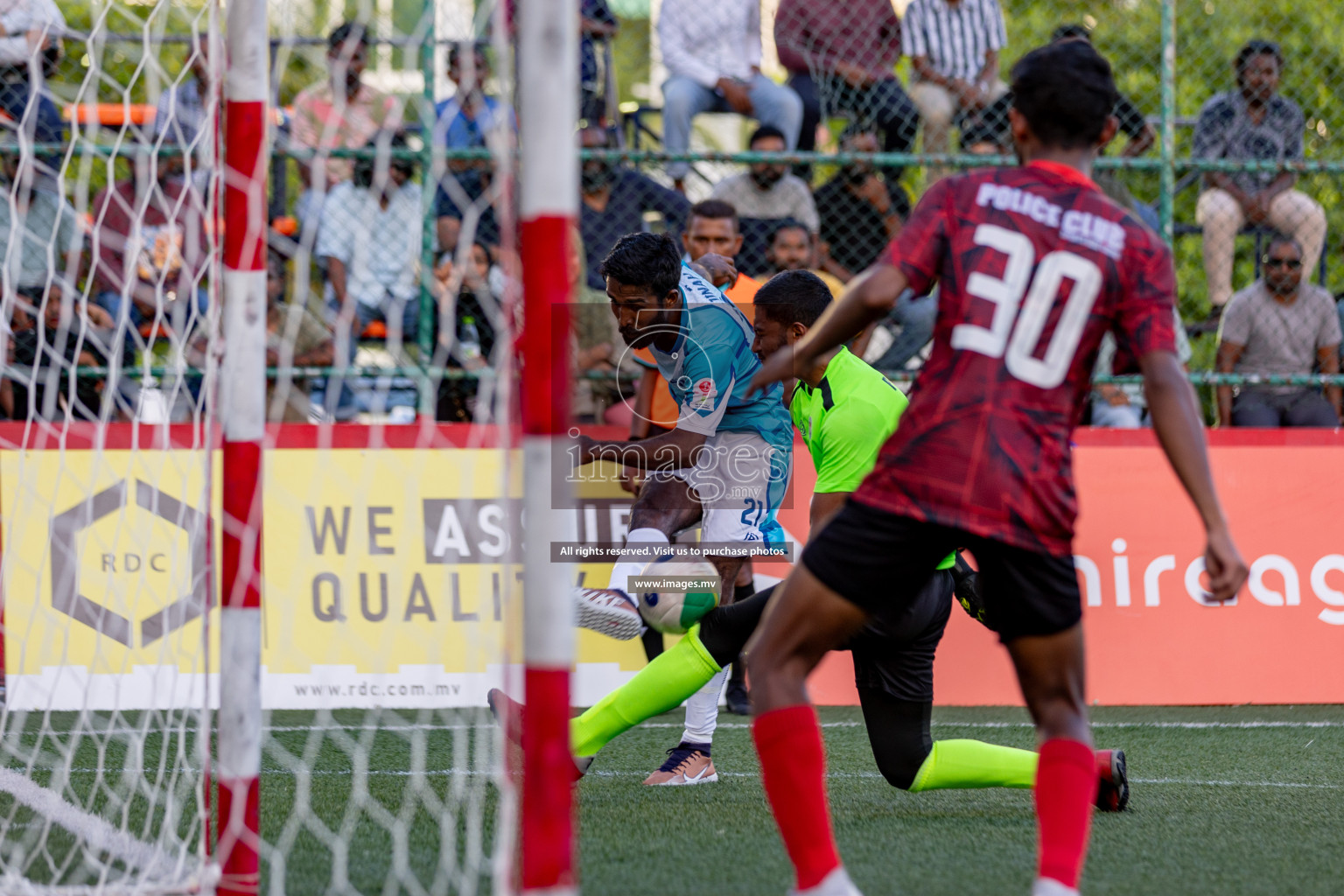 MACL vs Police Club in Club Maldives Cup 2023 held in Hulhumale, Maldives, on Saturday, 22nd July 2023. Photos: Hassan Simah / images.mv