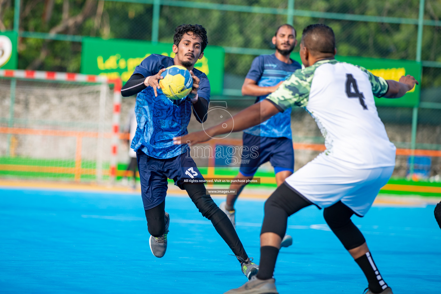 Milo 8th National Handball Tournament Day 4, 18th December 2021, at Handball Ground, Male', Maldives. Photos by Hassan Simah