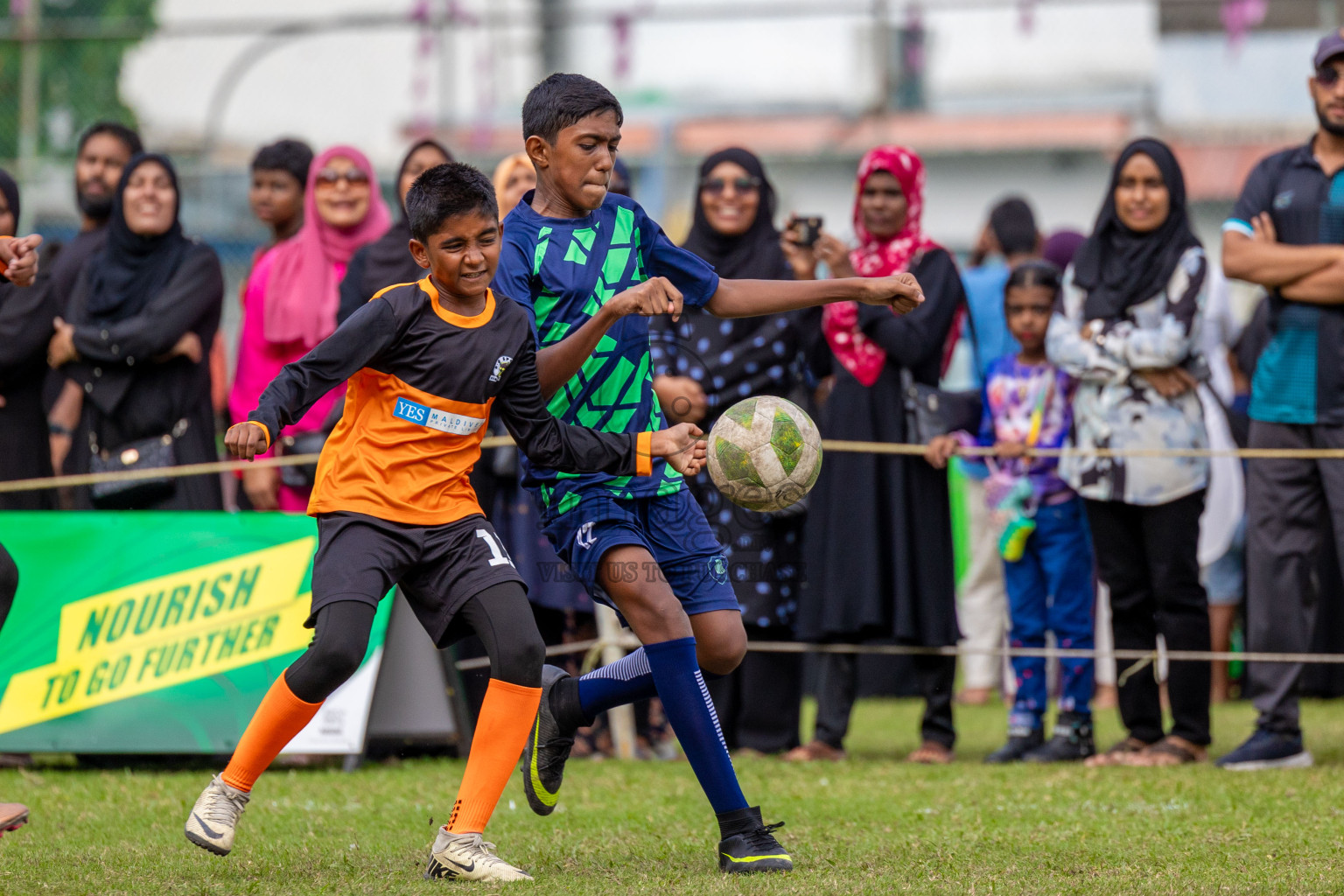 Day 1 of MILO Academy Championship 2024 - U12 was held at Henveiru Grounds in Male', Maldives on Thursday, 4th July 2024. Photos: Shuu Abdul Sattar / images.mv