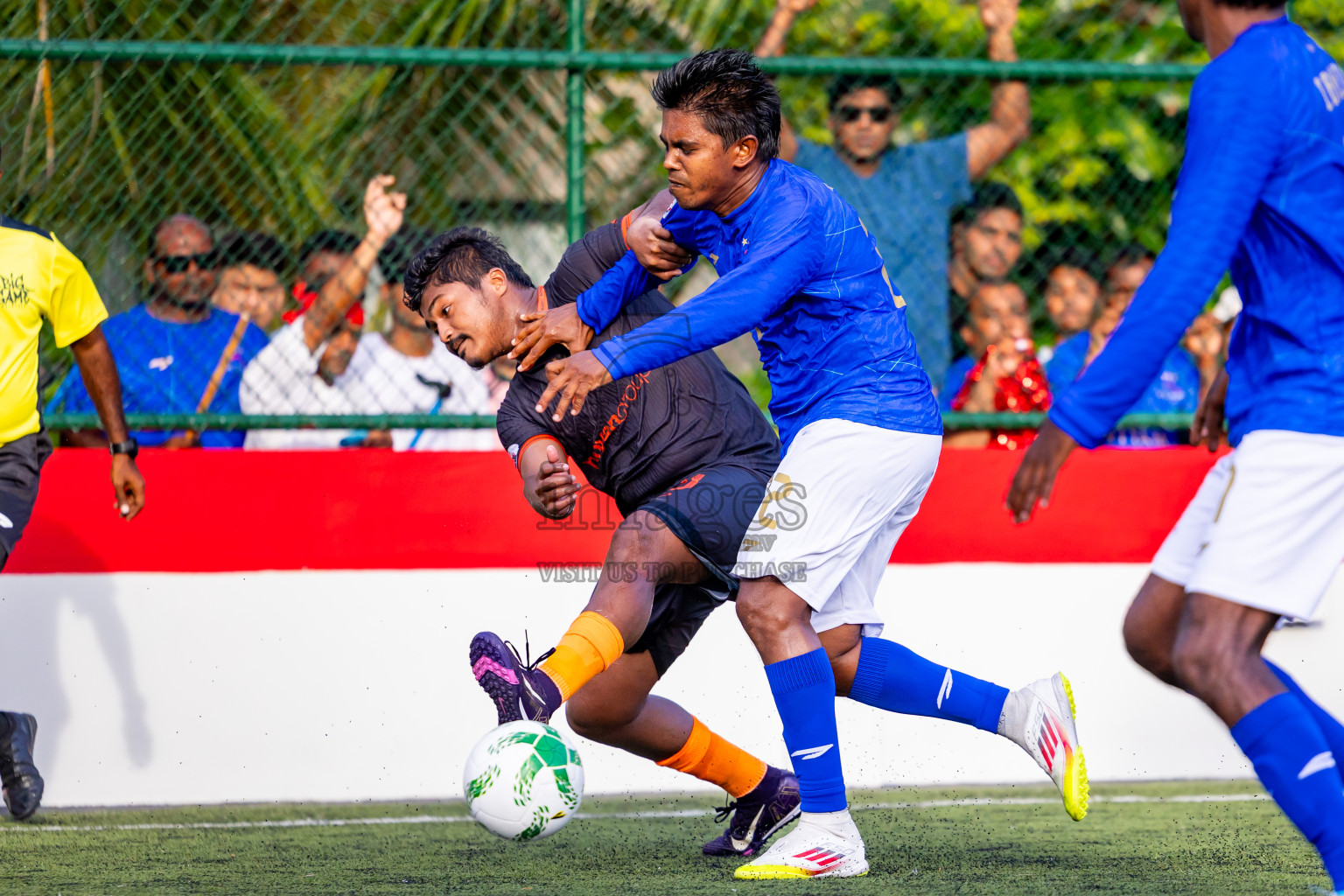 Velavaru vs Niyama in Day 4 of Resort League 2025 (Dhaalu Zone) was held on Sunday, 18th May 2025 in Niyama Private island, Dhaalu Atoll, Maldives. Photos: Nausham Waheed / images.mv